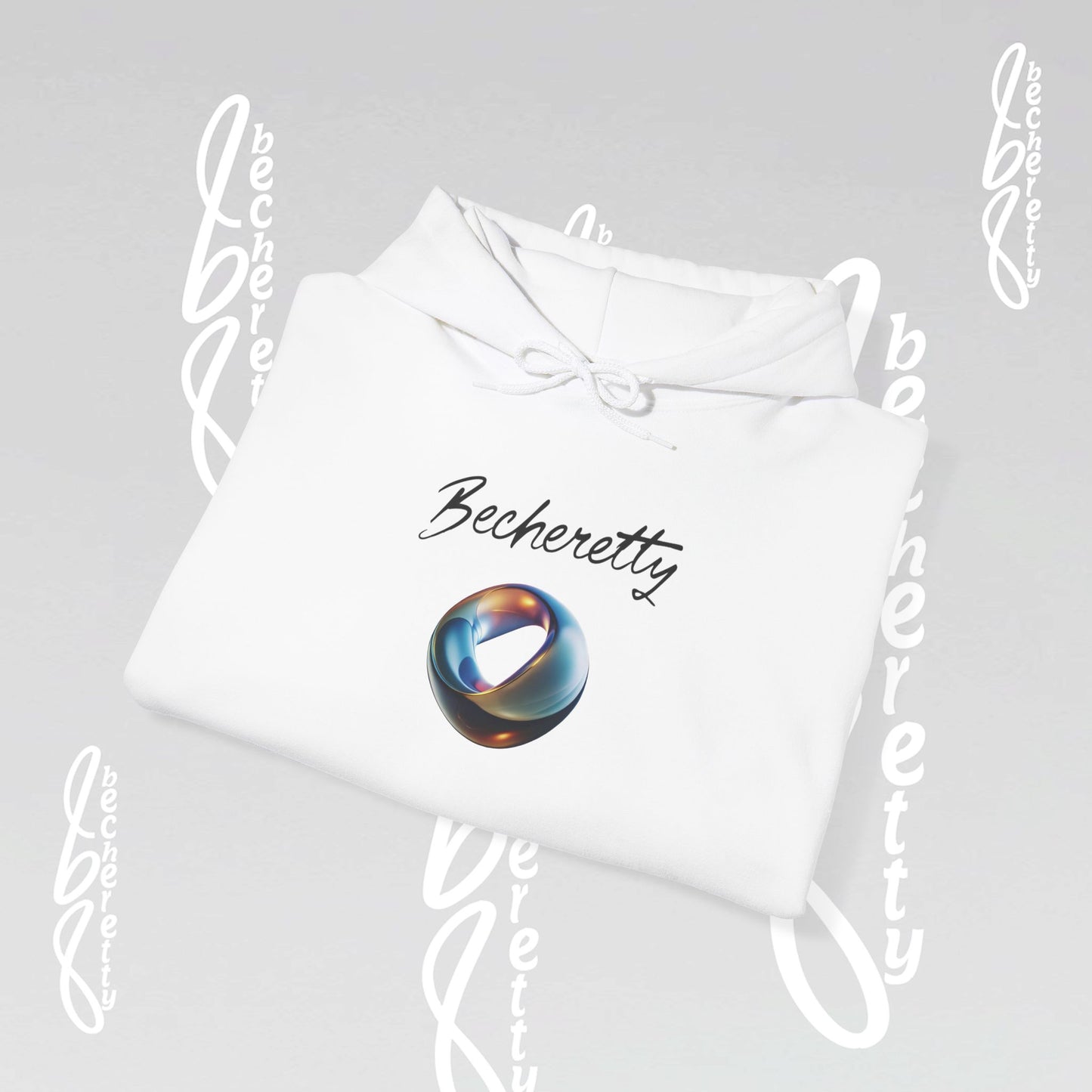 Unique Graphic Hoodie Becheretty - Original Futuristic Ring - Style is yours!