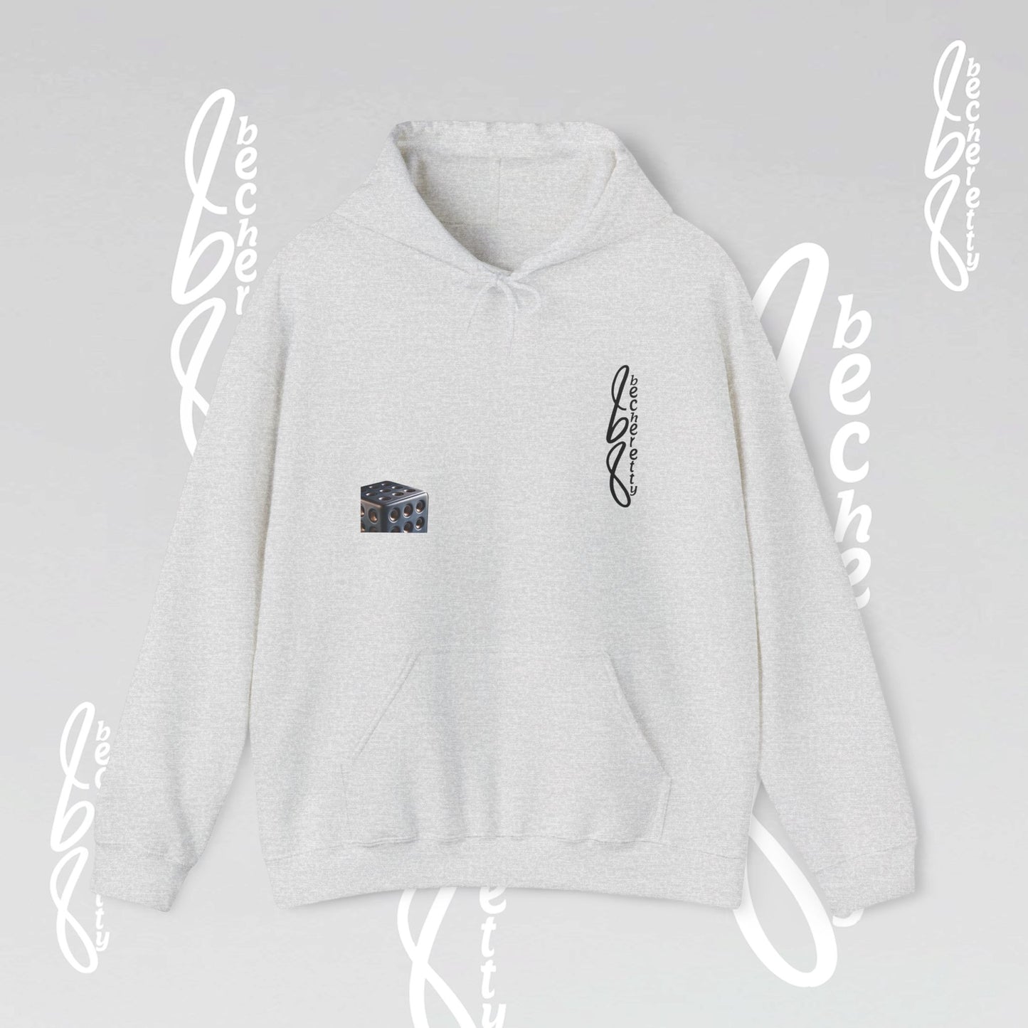 Hoodie Artistic Expression Becheretty - Unisex - Broken Vector Line