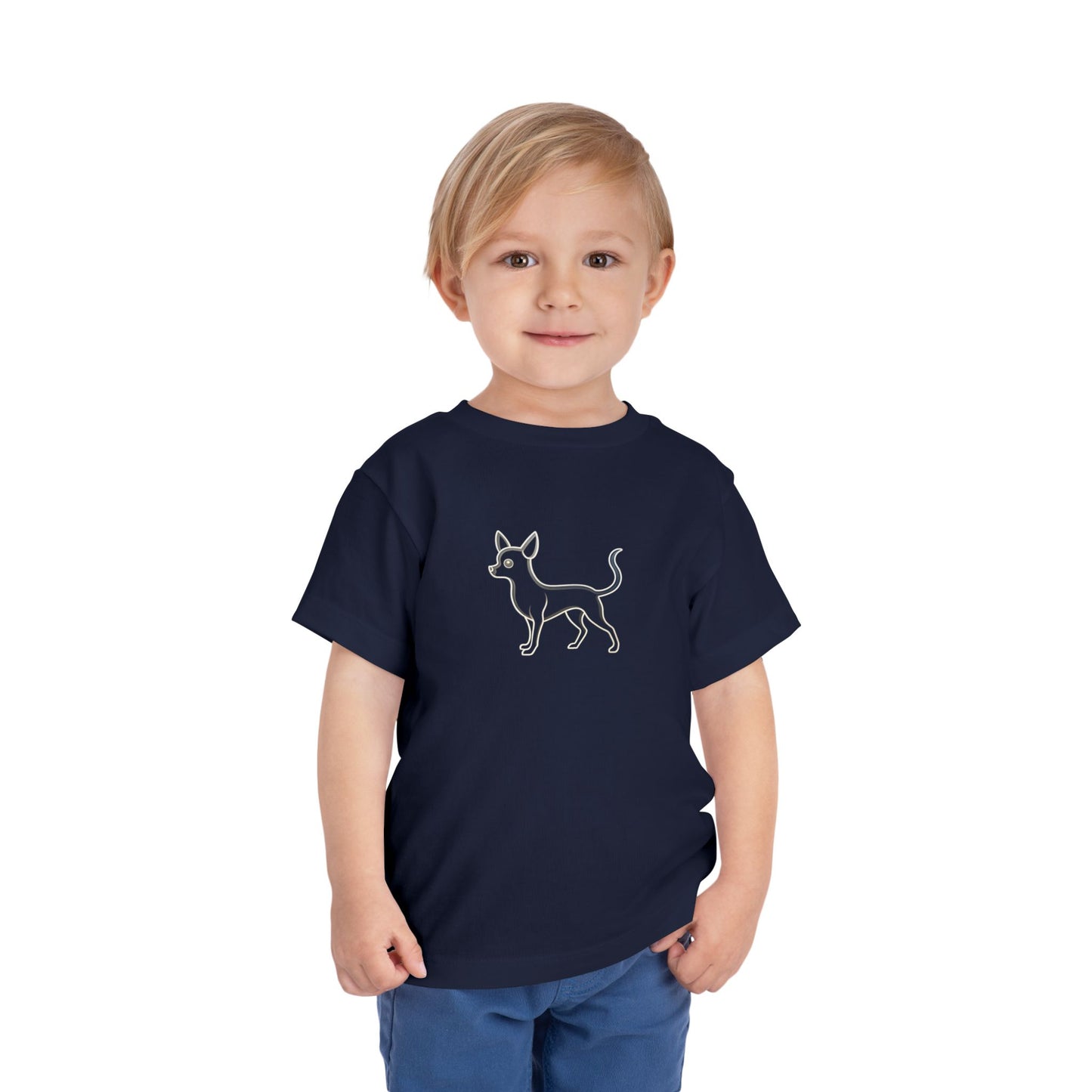 Adorable Chihuahua Toddler Tee - Cute Child's Shirt - Dog Lover Gift, Cozy Summer Apparel, Fun Birthday Outfit