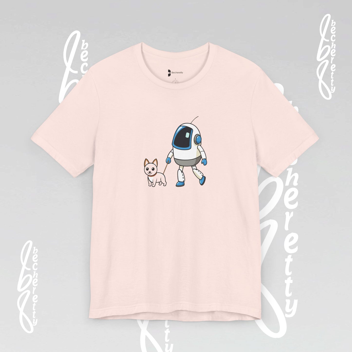 Funny & Futuristic Graphic Becheretty - Walk My Dog - Everyday Wear - Gift Idea
