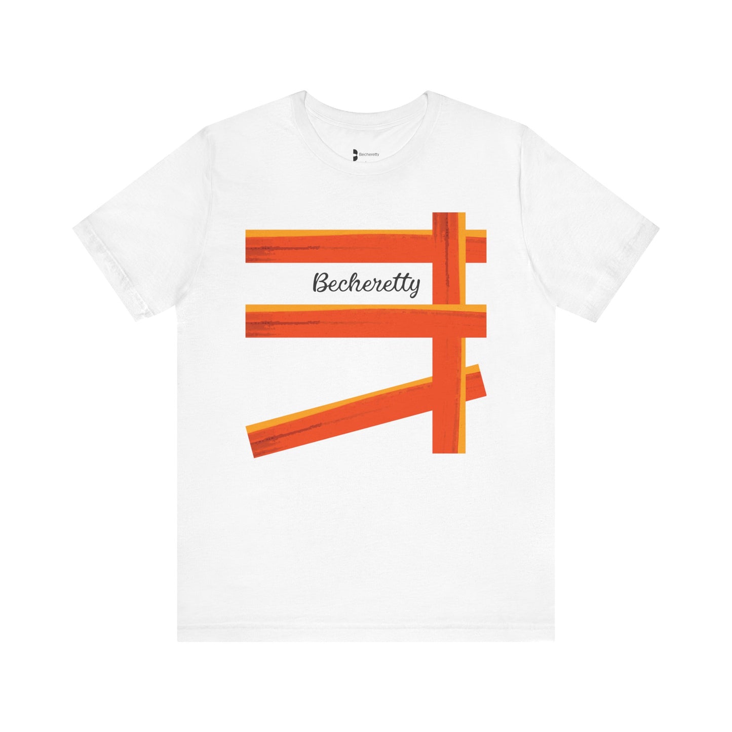 Vibrant Graphic Tee for Creative Souls, Becheretty Unisex T-Shirt, Casual Wear, Gift for Art Lovers, Everyday Comfort