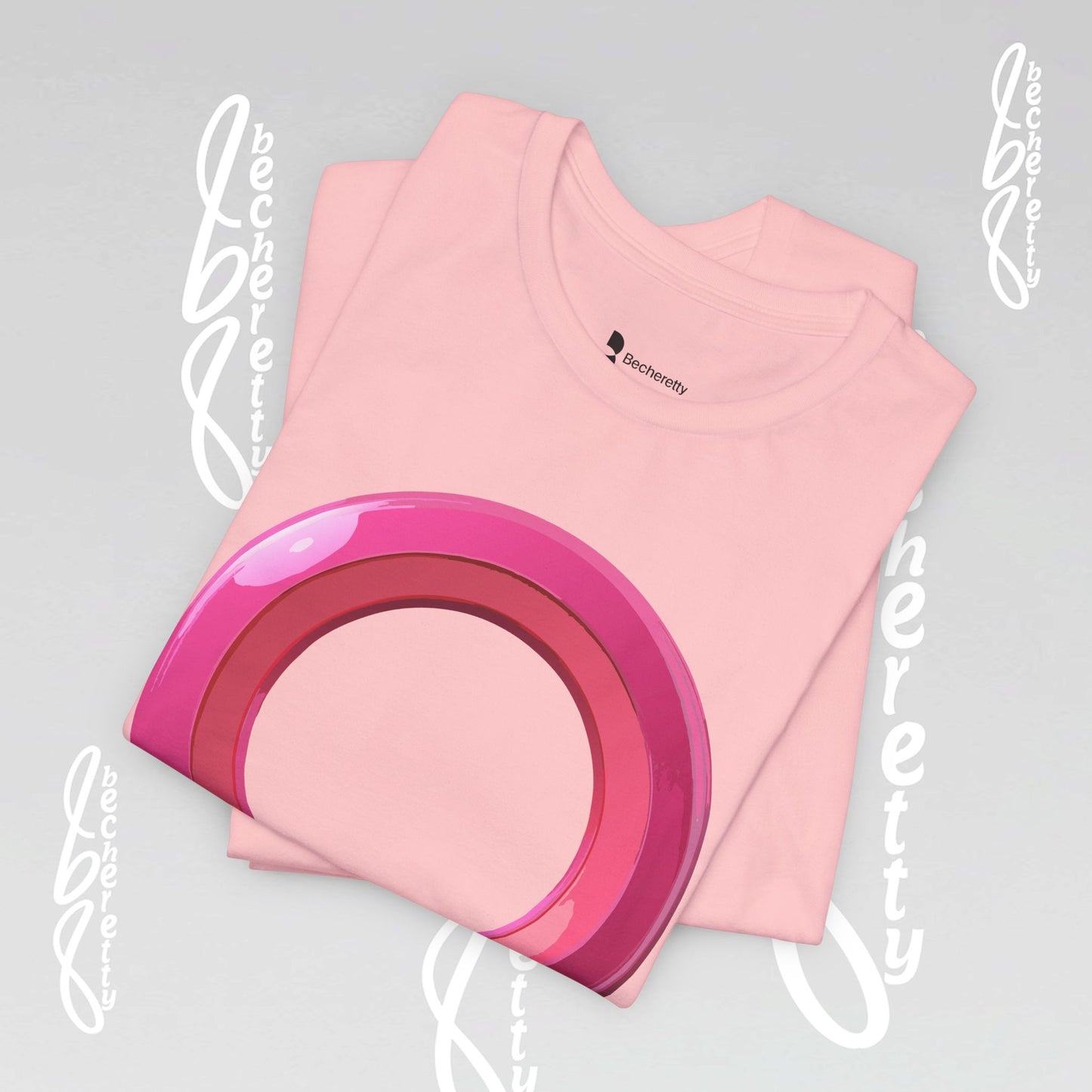 Beach Day - Pink Ring - Becheretty Design - Casual Wear, Gift for Friends, Everyday Style, Summer Fashion