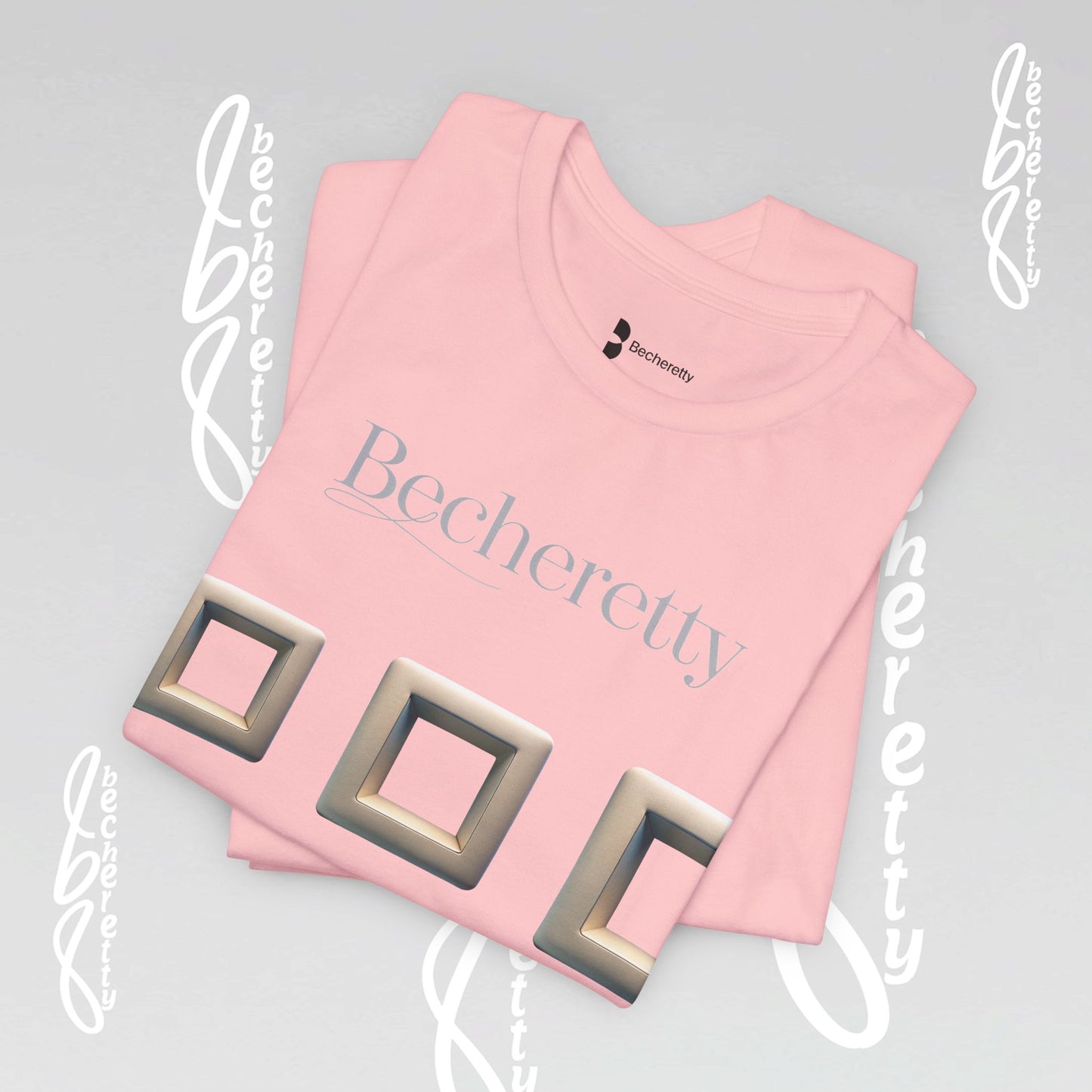 Modern Minimalist Graphic Tee - Becheretty - Artistic Everyday wear, Unique gift