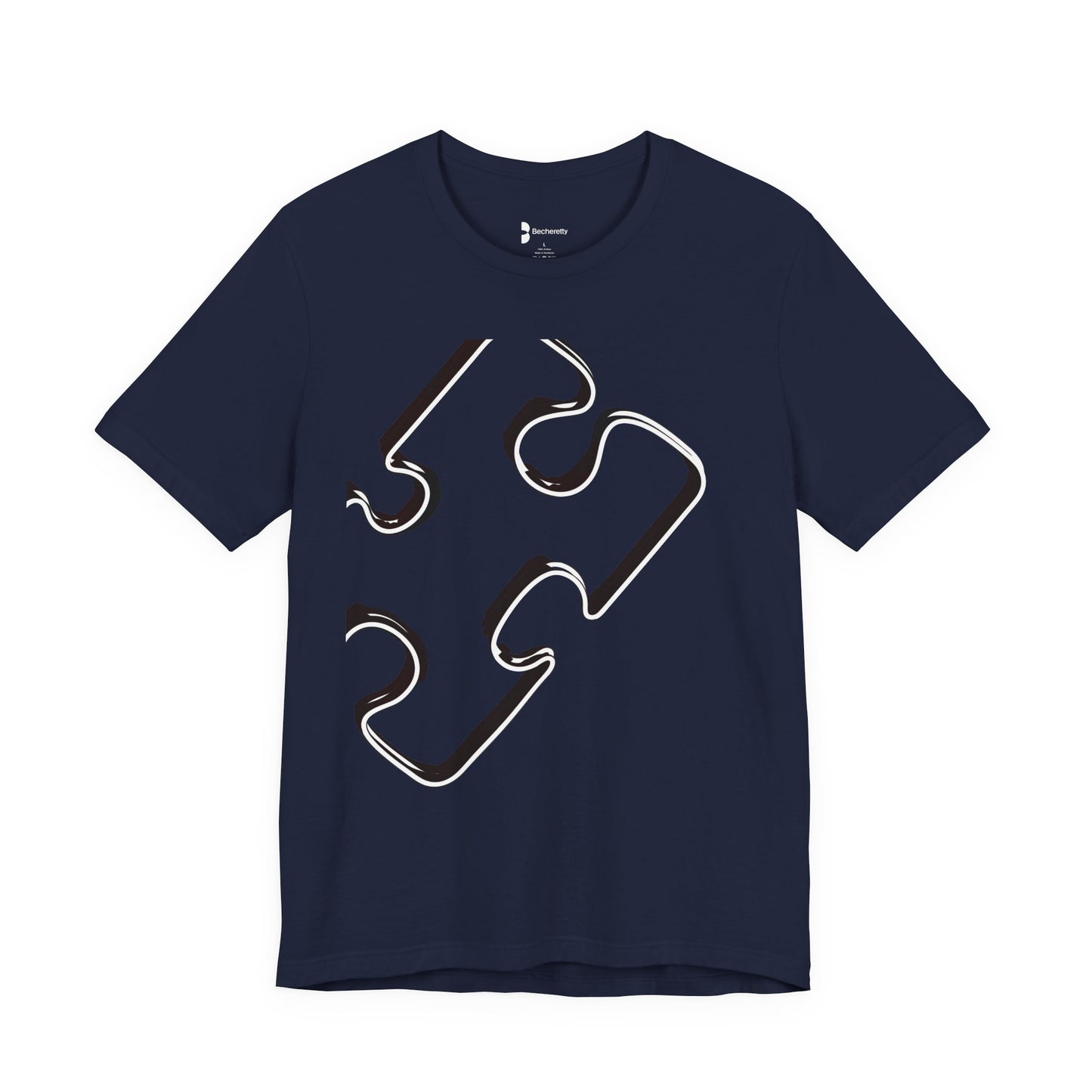 Autism Awareness Tee - Minimalistic graphic Becheretty - Unisex - Everyday Style