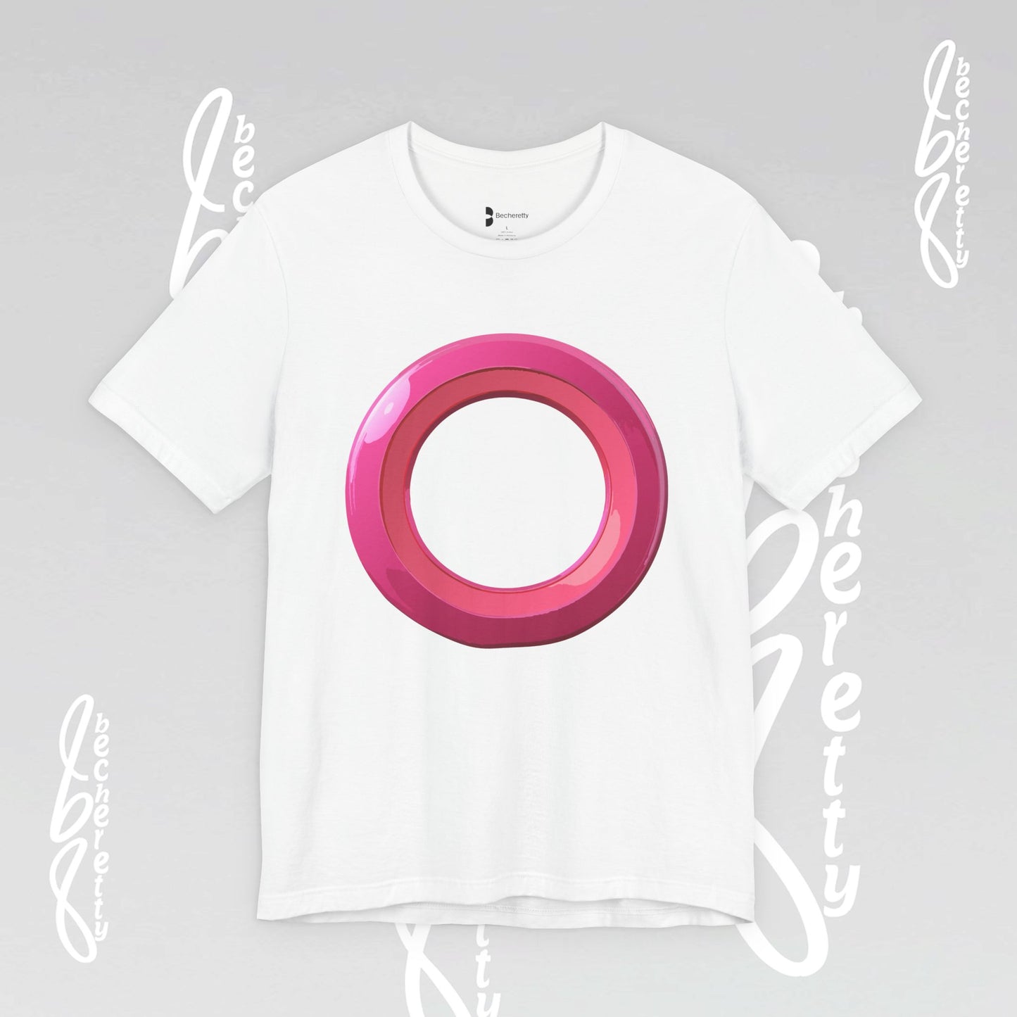 Beach Day - Pink Ring - Becheretty Design - Casual Wear, Gift for Friends, Everyday Style, Summer Fashion