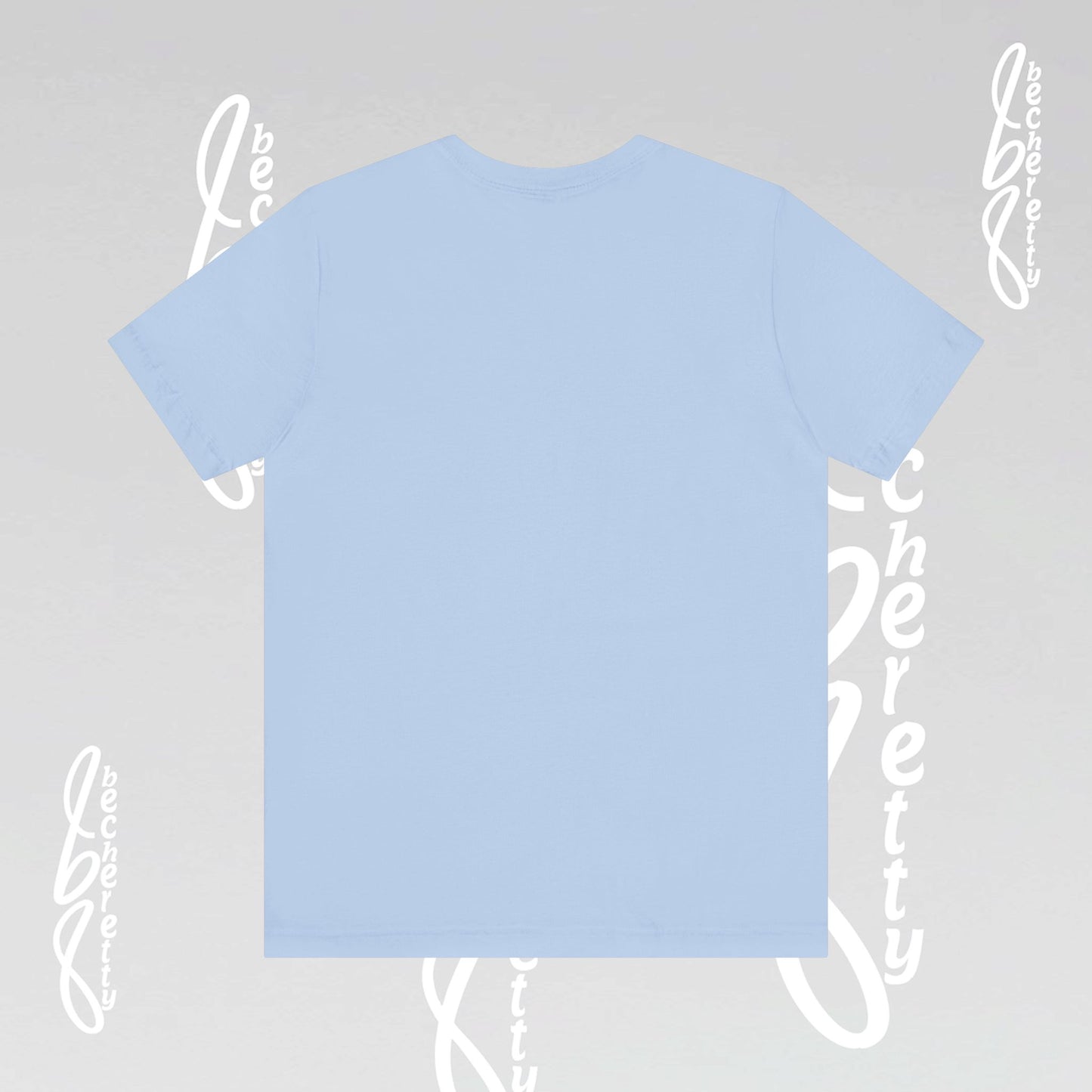 Artistic Minimalist Graphic Becheretty T-shirt - Inspired by a child's drawing - Every Mind Can Fly - Celebrating Neurodiversity.