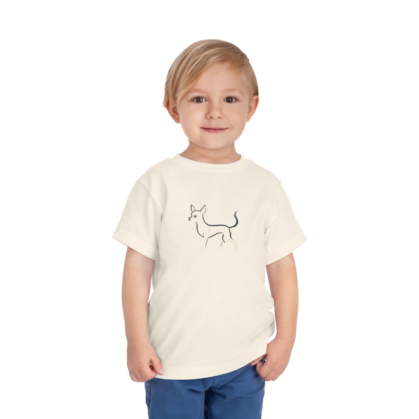 Adorable Chihuahua Toddler Tee - Cute Child's Shirt - Dog Lover Gift, Cozy Summer Apparel, Fun Birthday Outfit