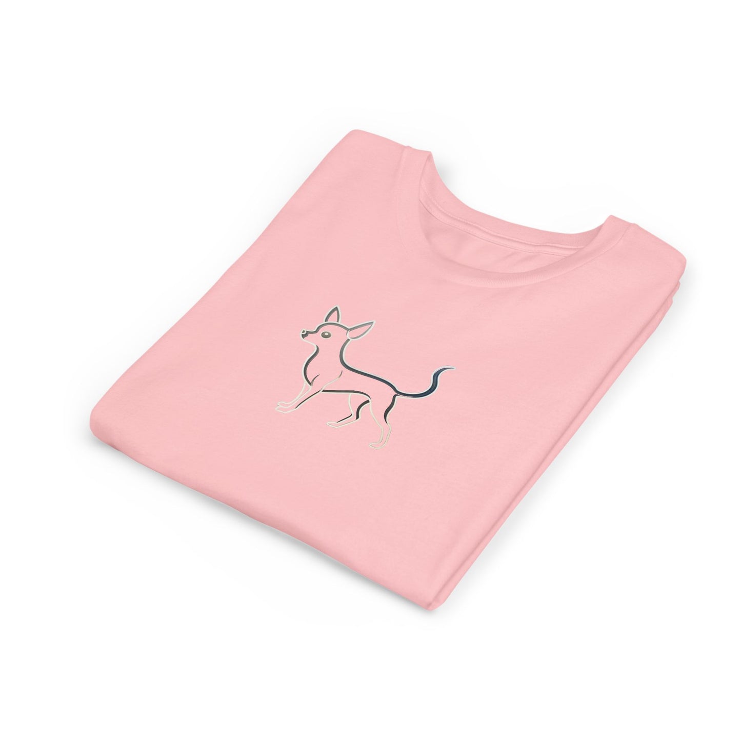Youth T'Shirt - Graphic Chihuahua - Minimalist Art Becheretty
