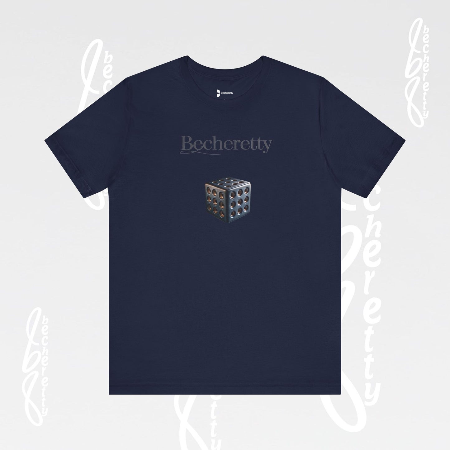 Original Dice 3D Graphic Becheretty - Minimalistic Art Expression - Casual wear - Gamers Gift