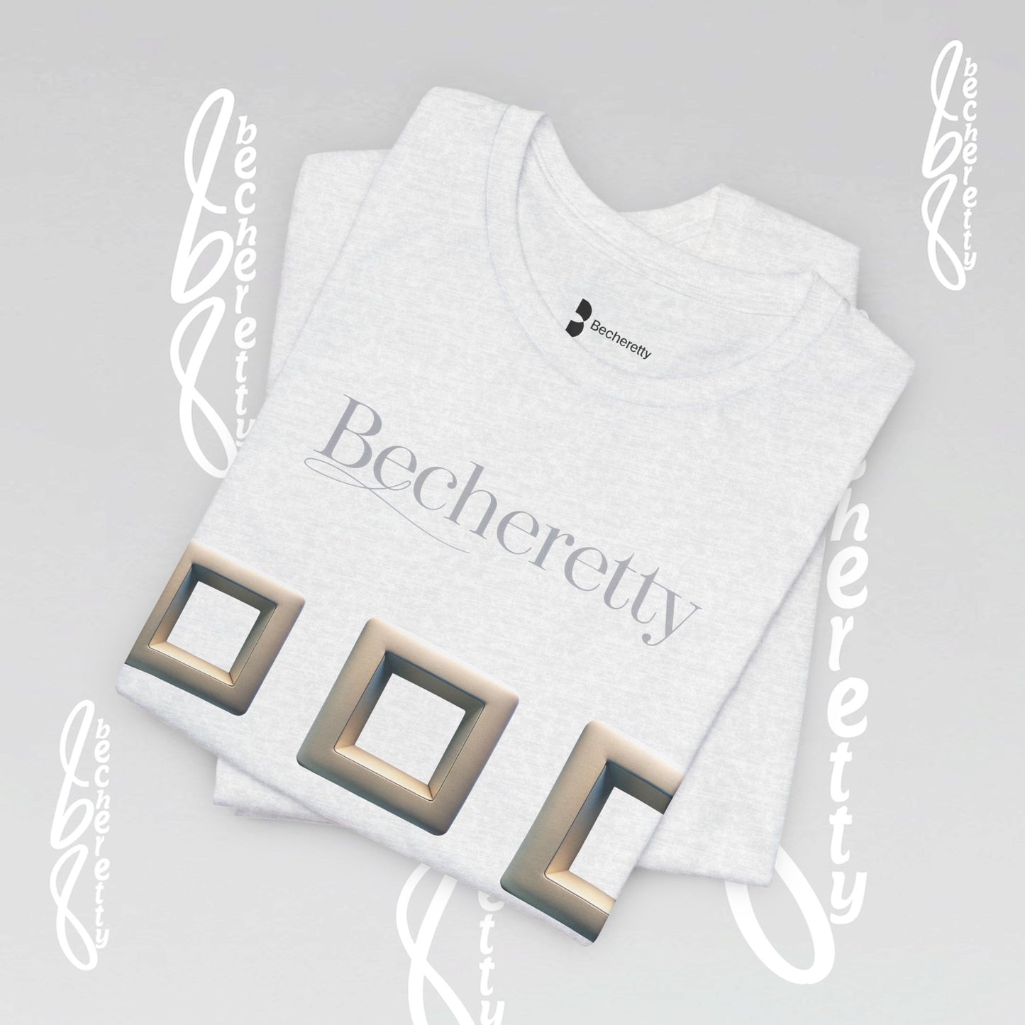Modern Minimalist Graphic Tee - Becheretty - Artistic Everyday wear, Unique gift