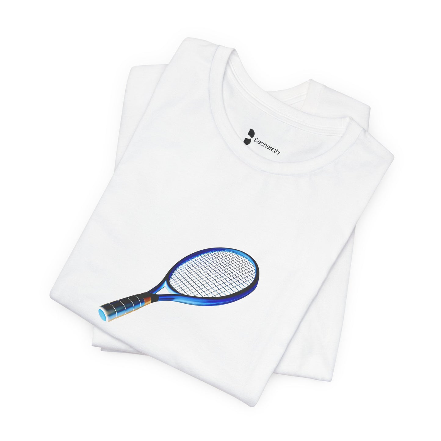 Vintage Tennis Racket - Graphic T'Shirt Becheretty - Tennis Enthusiasts - Casual Wear