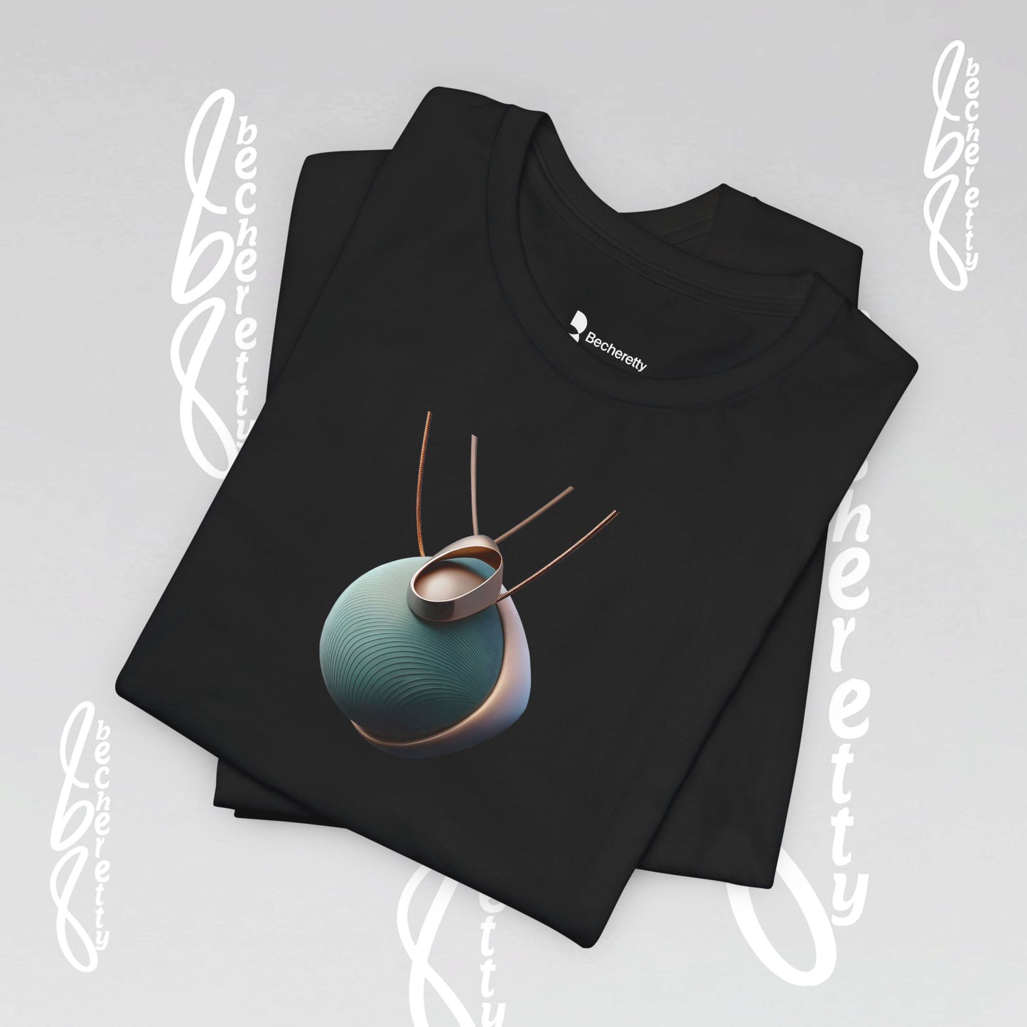 Artistic Necklace Graphic T-Shirt Becheretty - Perfect Women Gift - Casual Wear - Style is Yours