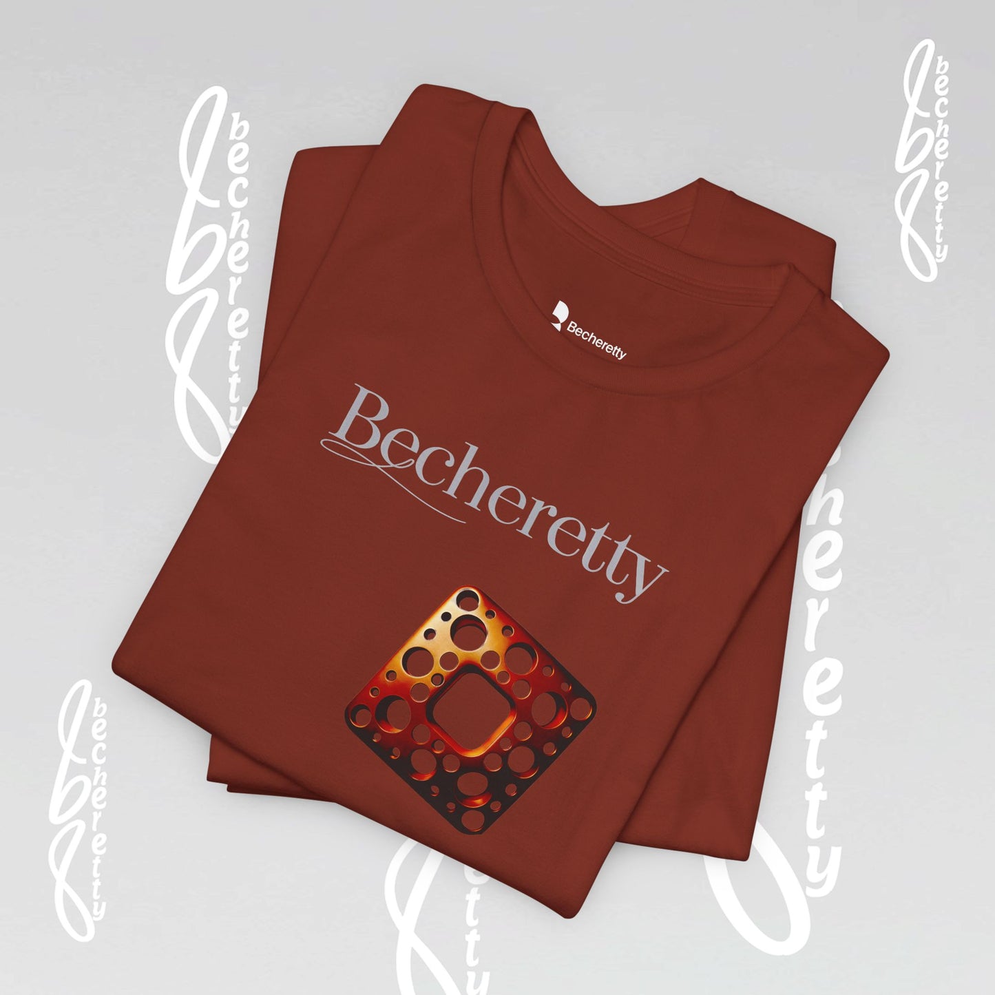 Stylish Minimalist Art Design Becheretty - Trendy short sleeve T-Shirt - Casual Wear - Gift for Him