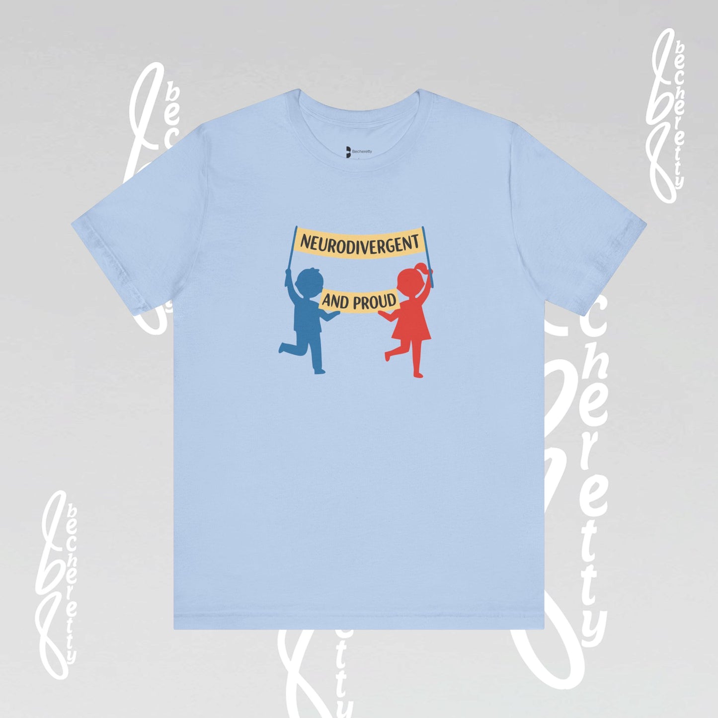 Neurodivergent Pride Tee, Empowerment Shirt, Neurodiversity Gift, Inclusive Apparel, Celebratory Top
