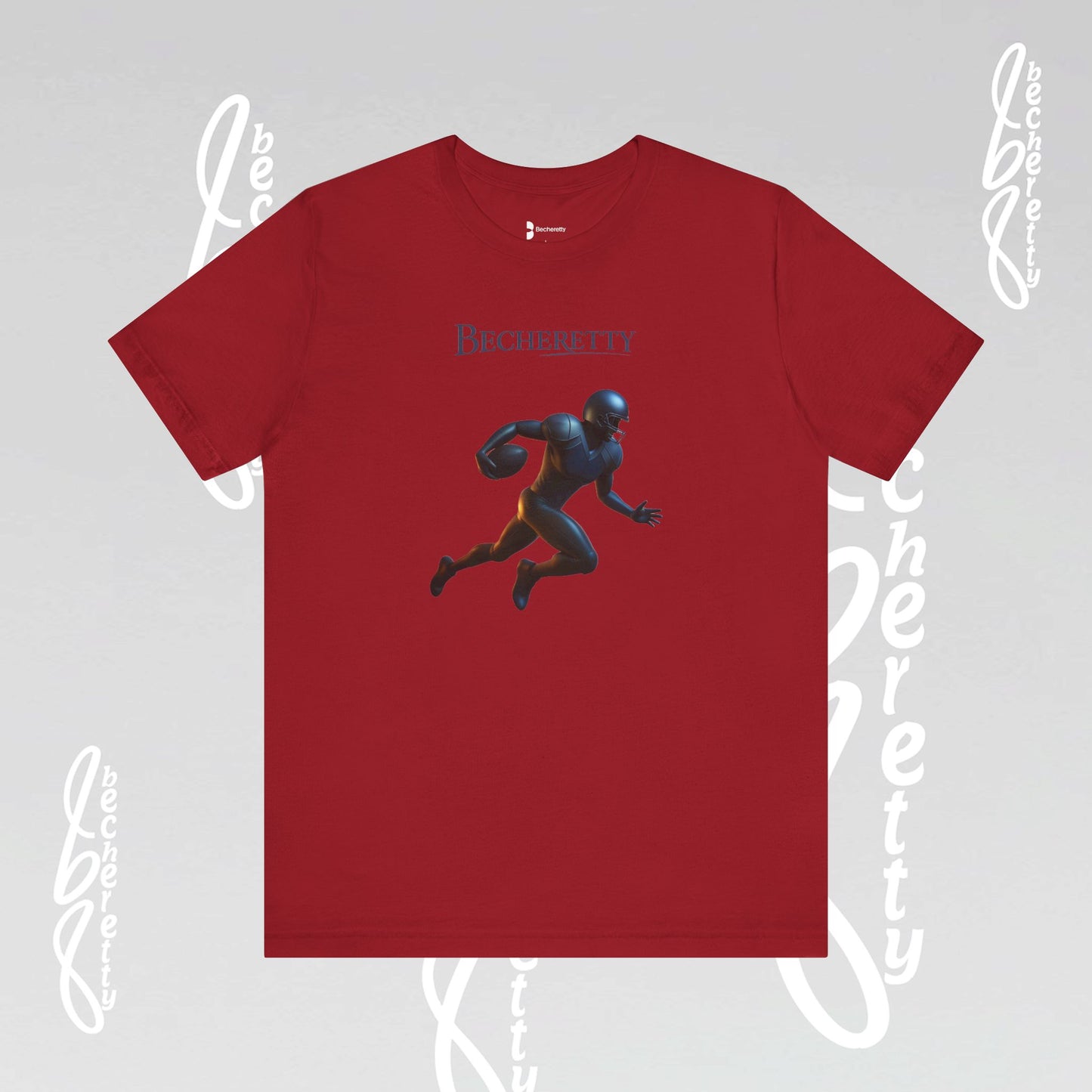 T-Shirt American Football Becheretty - Game Day Outfit - Perfect Gift for Him