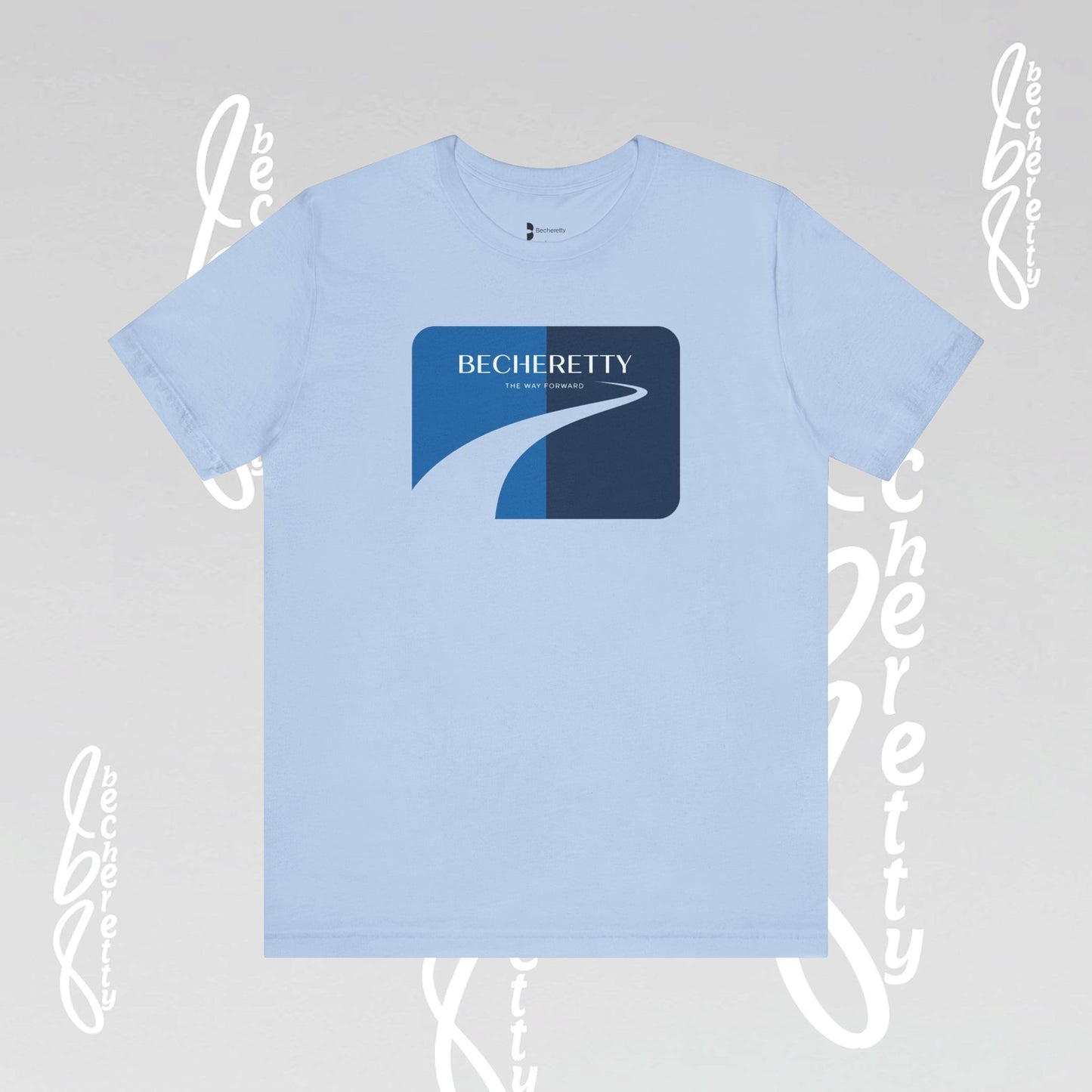 Art Minimalist T-Shirt Becheretty - Casual Wear, Gift for Him/Her, Summer Outing, Travel Tee, Graphic Shirt