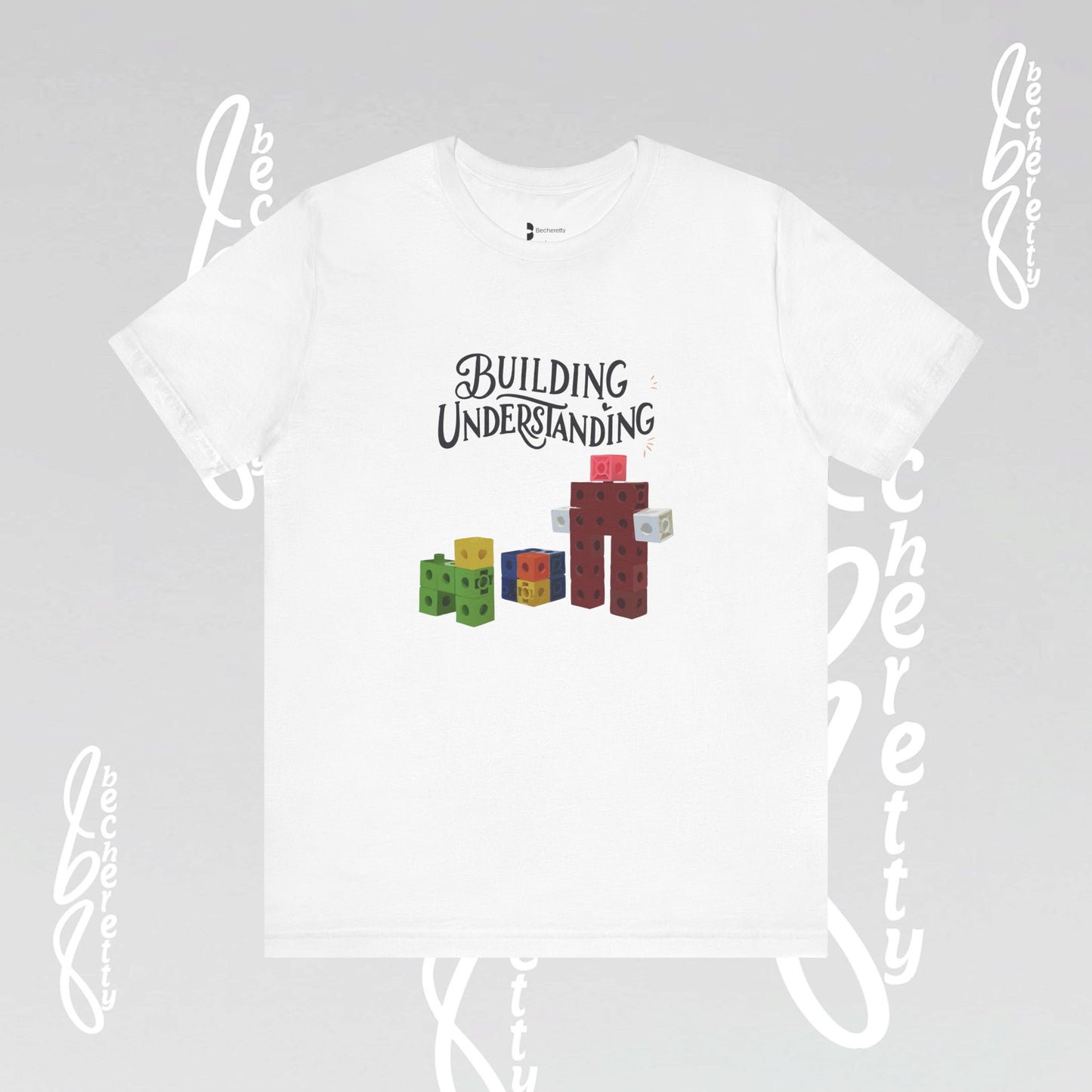 Graphic Building Understanding Tee - Supporting Neurodiversity and Autism Awareness