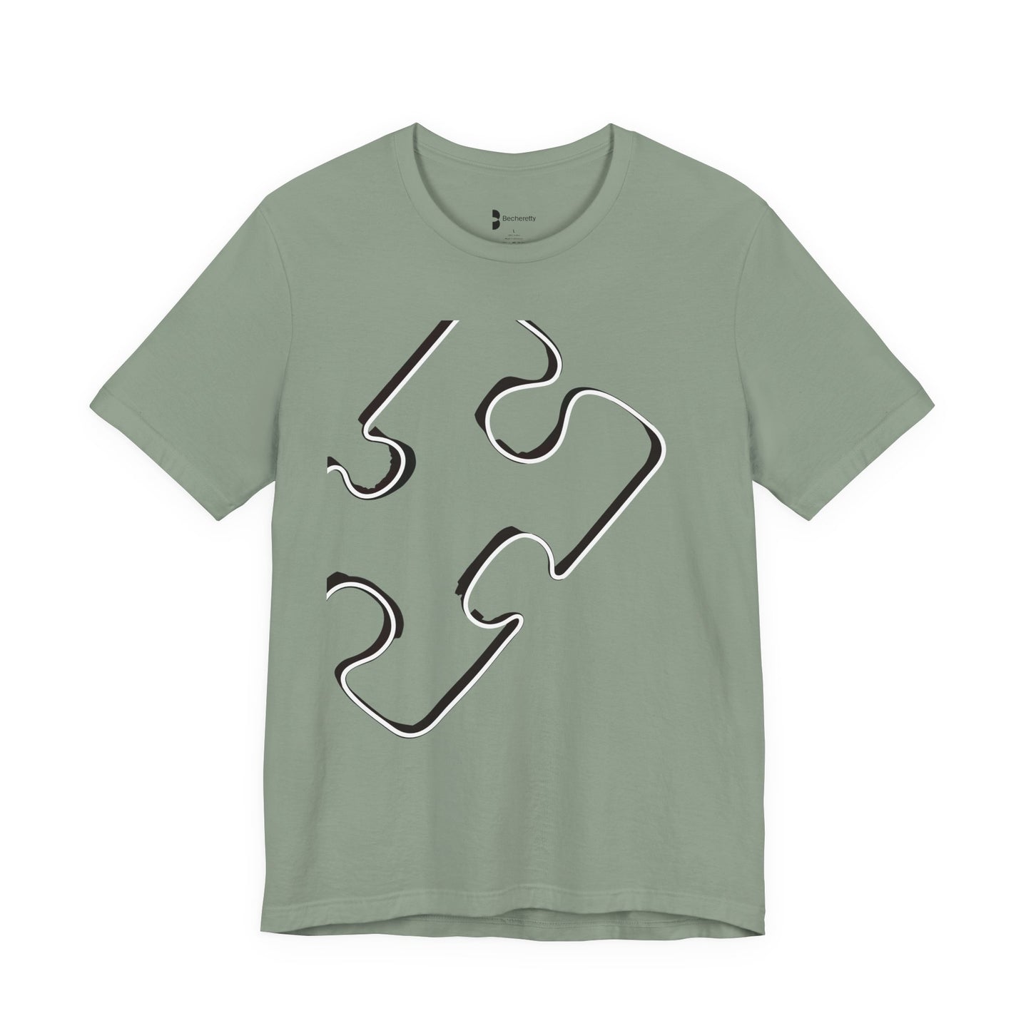 Autism Awareness Tee - Minimalistic graphic Becheretty - Unisex - Everyday Style