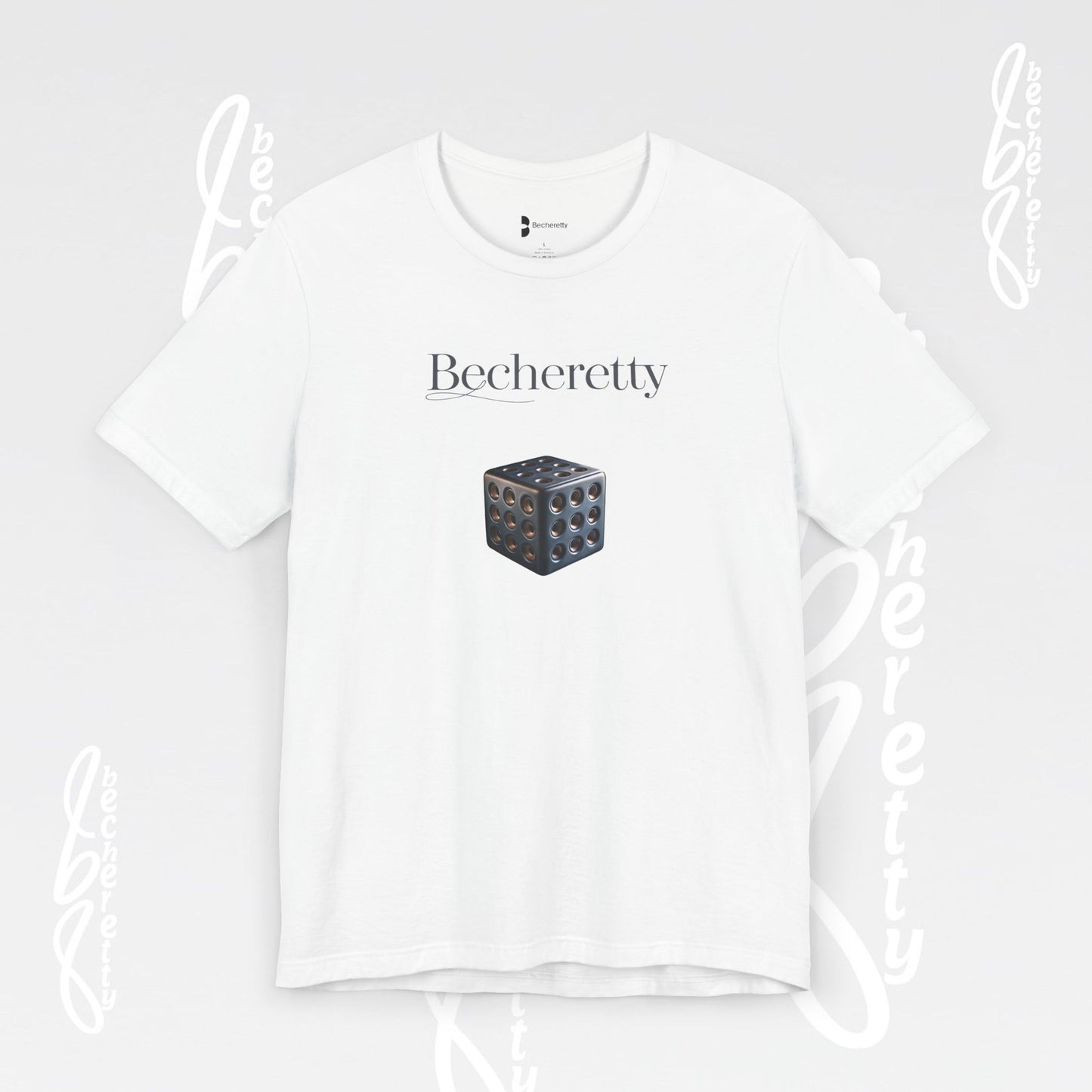 Original Dice 3D Graphic Becheretty - Minimalistic Art Expression - Casual wear - Gamers Gift
