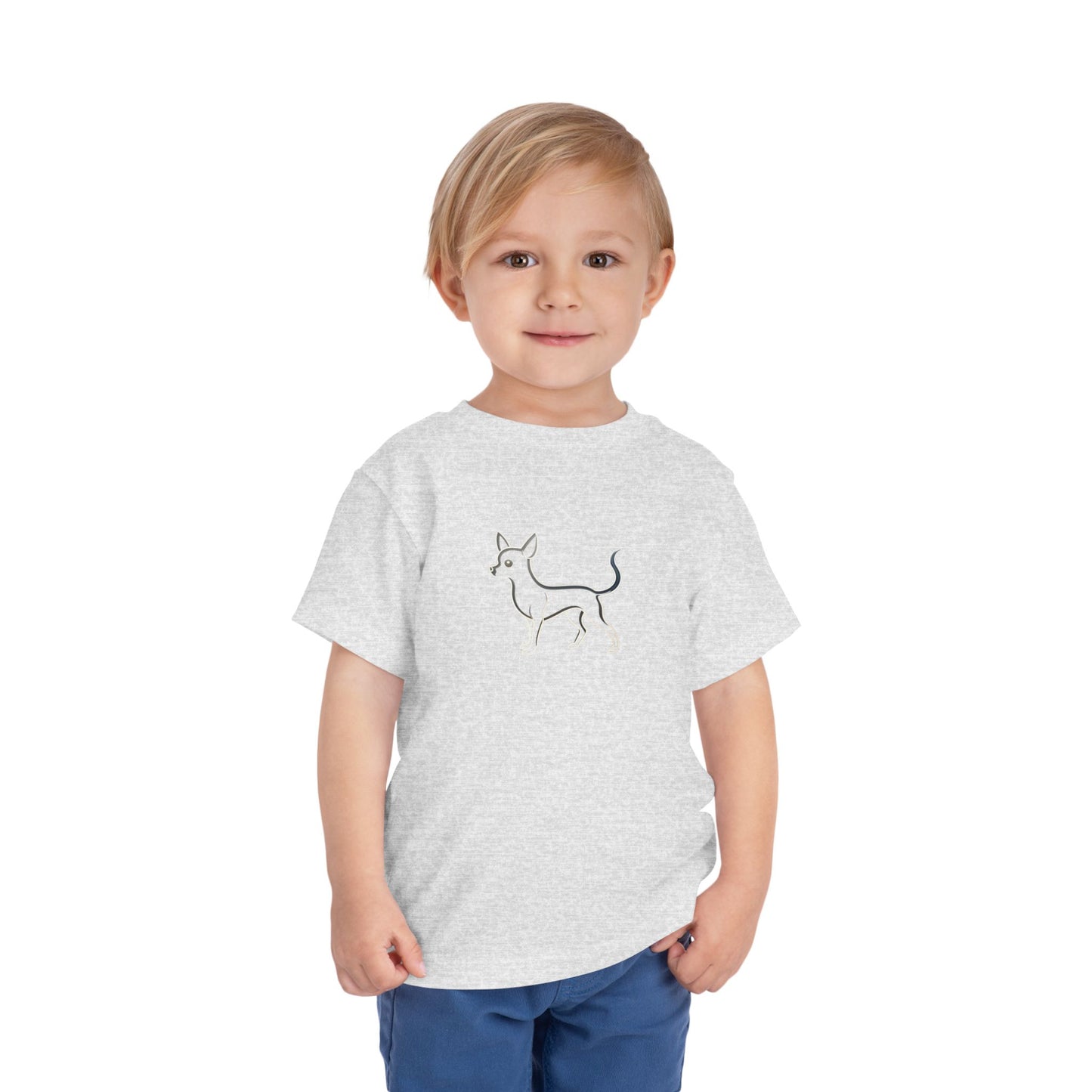 Adorable Chihuahua Toddler Tee - Cute Child's Shirt - Dog Lover Gift, Cozy Summer Apparel, Fun Birthday Outfit