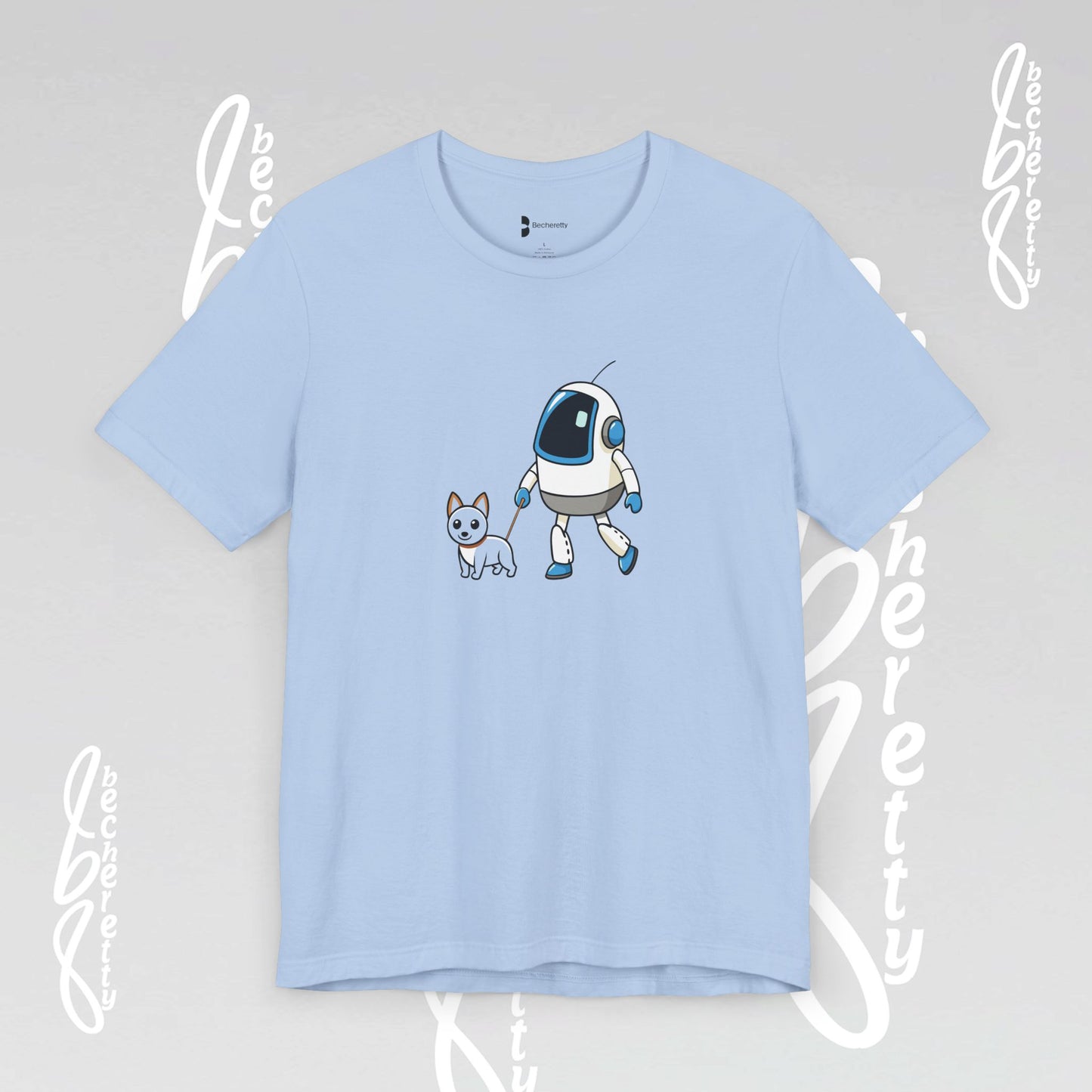 Funny & Futuristic Graphic Becheretty - Walk My Dog - Everyday Wear - Gift Idea
