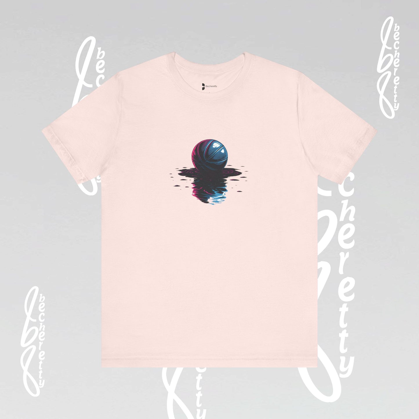 Basketball T-Shirt Unisex - Cool Graphic Becheretty - Perfect for Basketball Lovers - Casual Wear