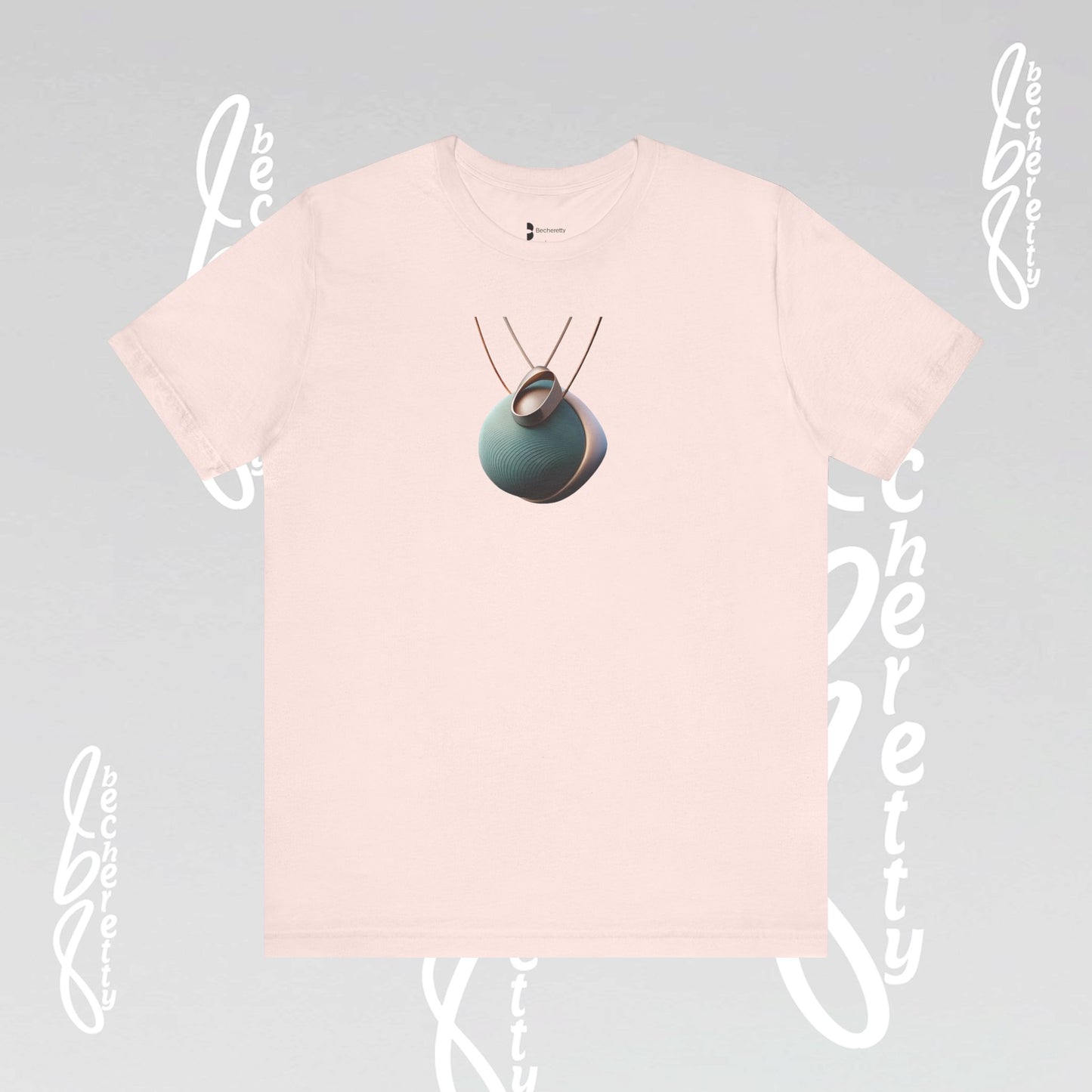Artistic Necklace Graphic T-Shirt Becheretty - Perfect Women Gift - Casual Wear - Style is Yours