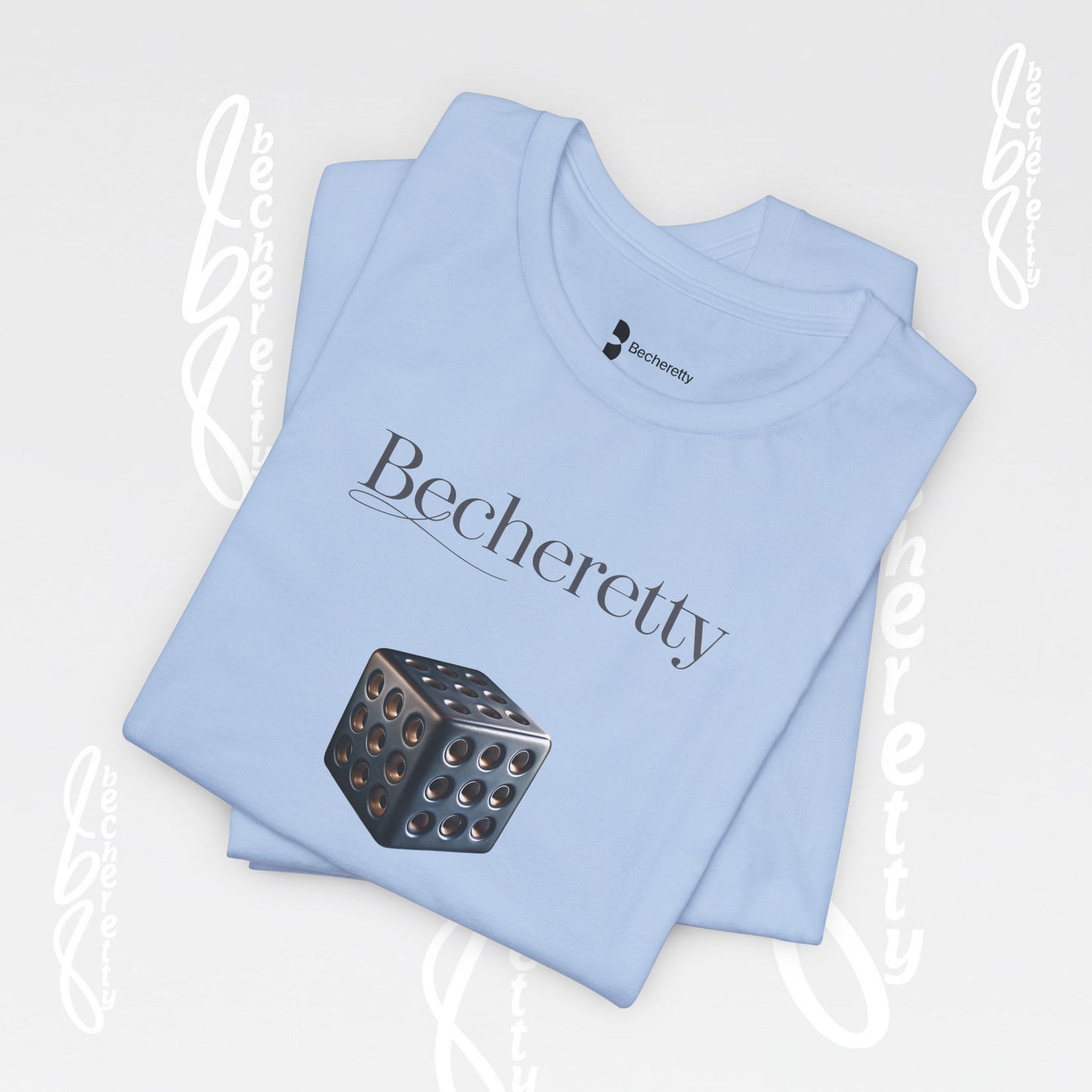 Original Dice 3D Graphic Becheretty - Minimalistic Art Expression - Casual wear - Gamers Gift