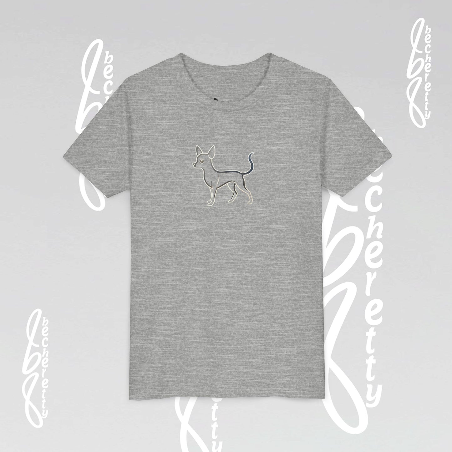Youth T'Shirt - Graphic Chihuahua - Minimalist Art Becheretty