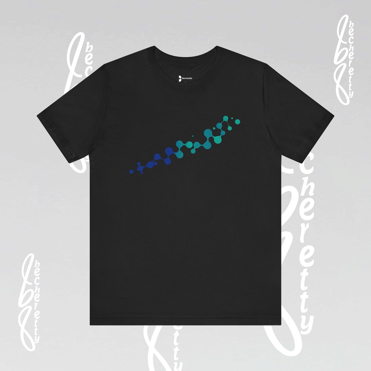Abstract Graphic Tee - Supporting Autism Awareness - Becheretty design. Wear it to share the message