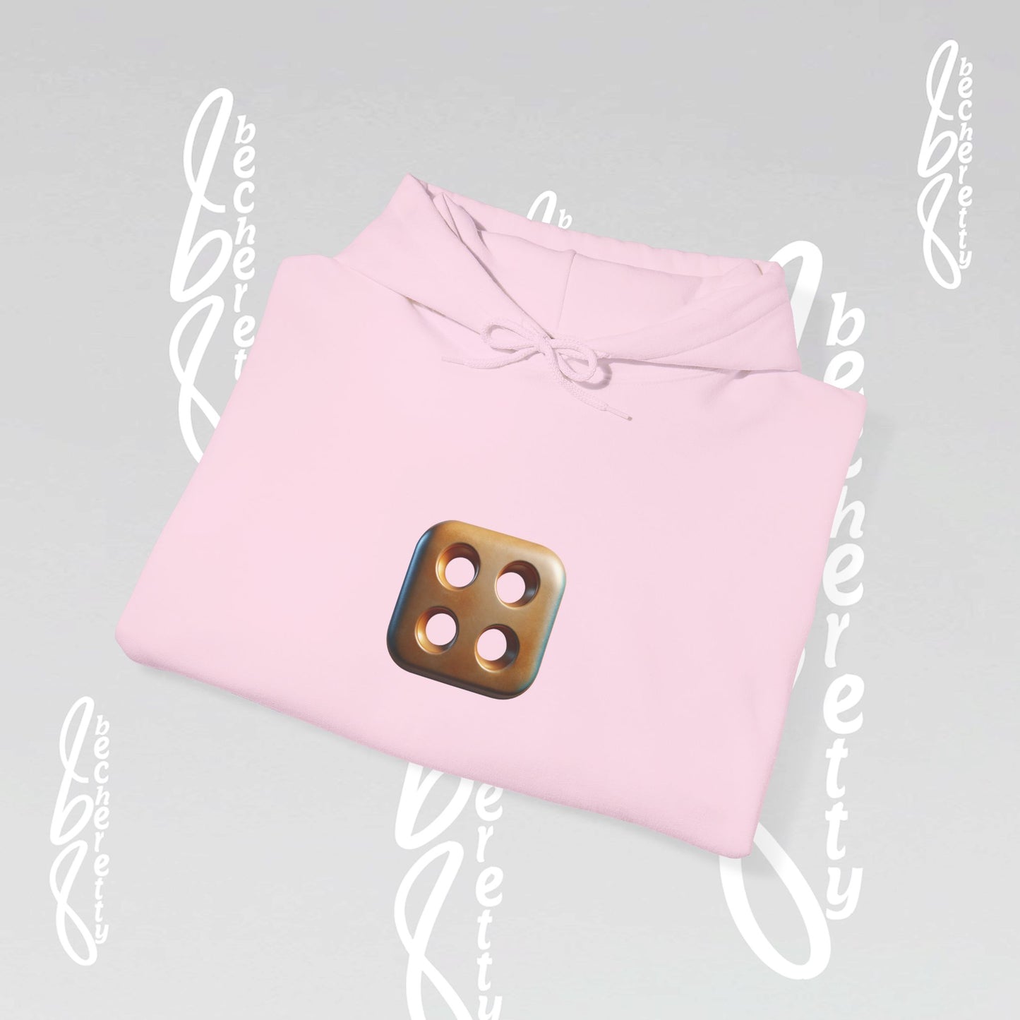 Graphic Unisex Hoodie Becheretty - Original Artistic Dice Design - Art Minimalist