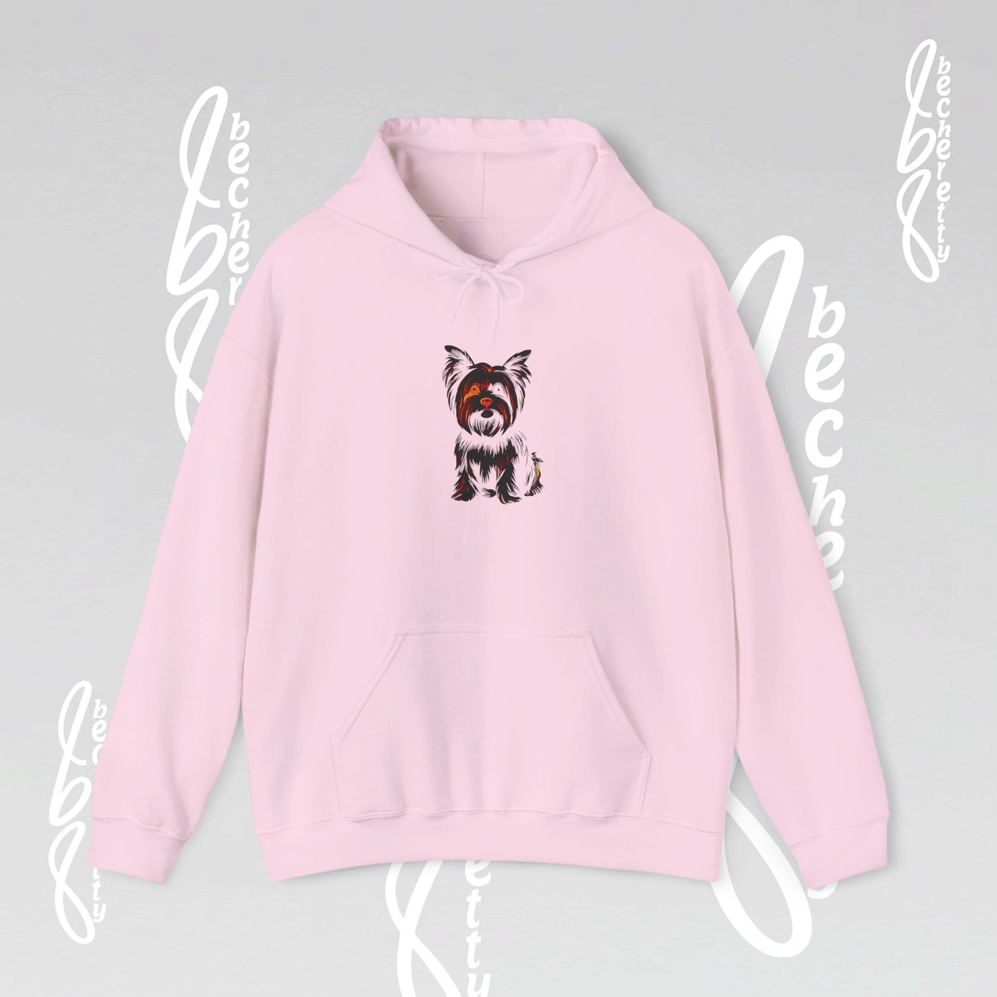 Yorkshire Graphic Hoodie Becheretty - Unisex - A great gift for Yorkie lovers