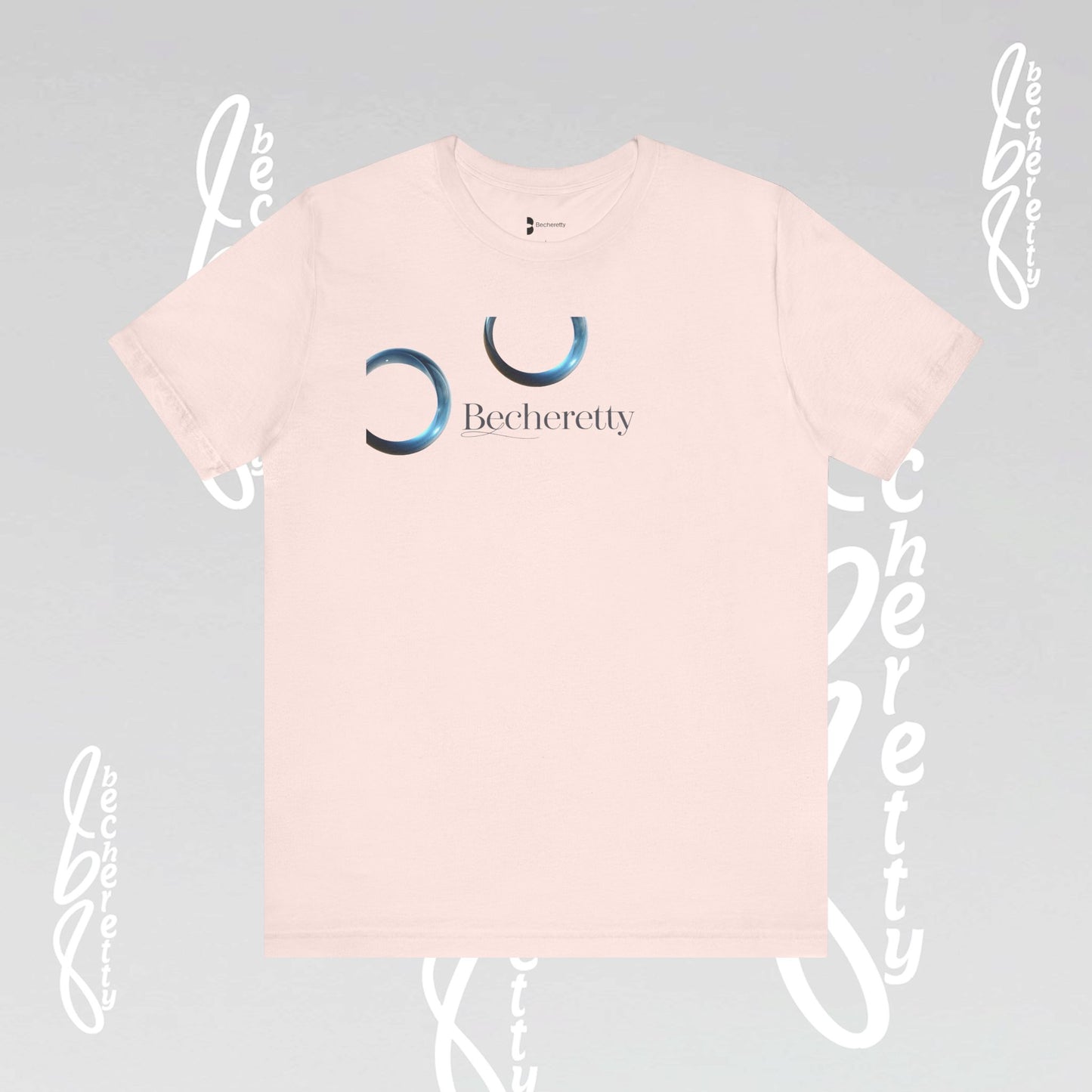 Becheretty Graphic T-Shirt - Broken Vector Line - Casual Wear - Fashion Style