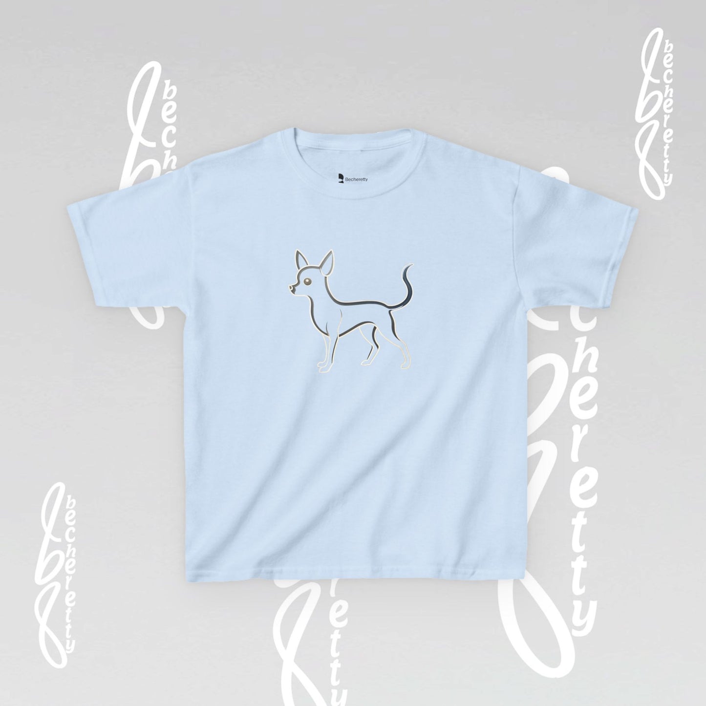 Adorable Dog Illustration Kids Tee - Cute Pet Shirt for Animal Lovers, Gift for Dog Owners, Casual Wear