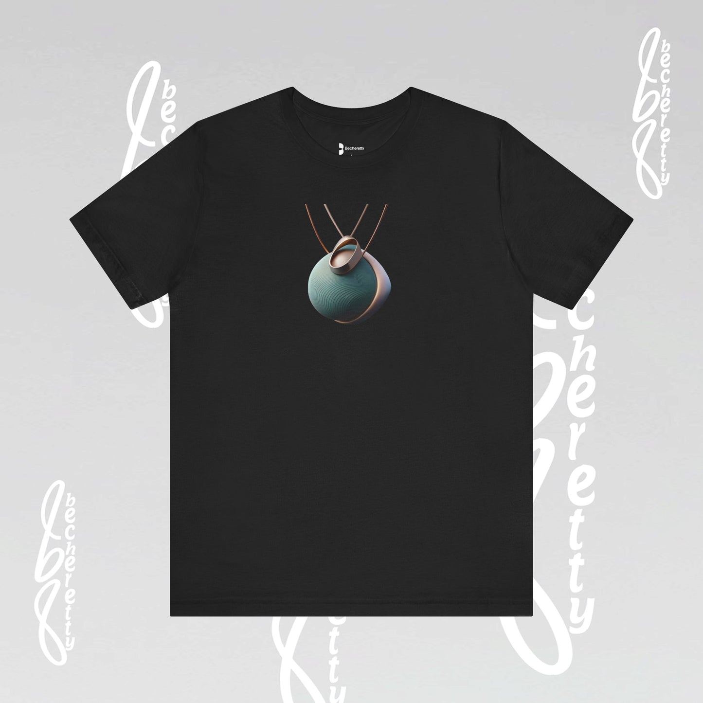 Artistic Necklace Graphic T-Shirt Becheretty - Perfect Women Gift - Casual Wear - Style is Yours