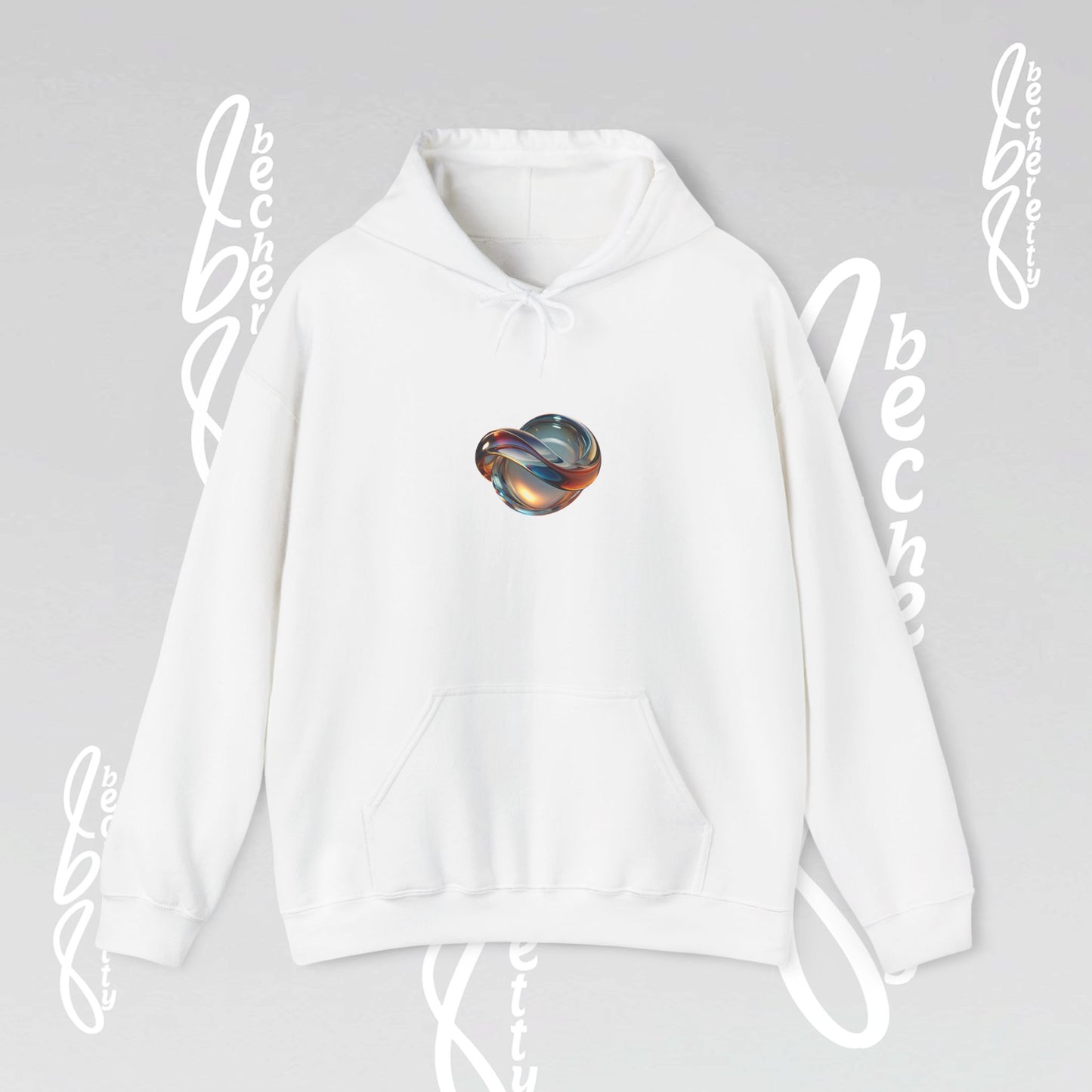 Artistic Graphic Hoodie - Becheretty Futuristic Design