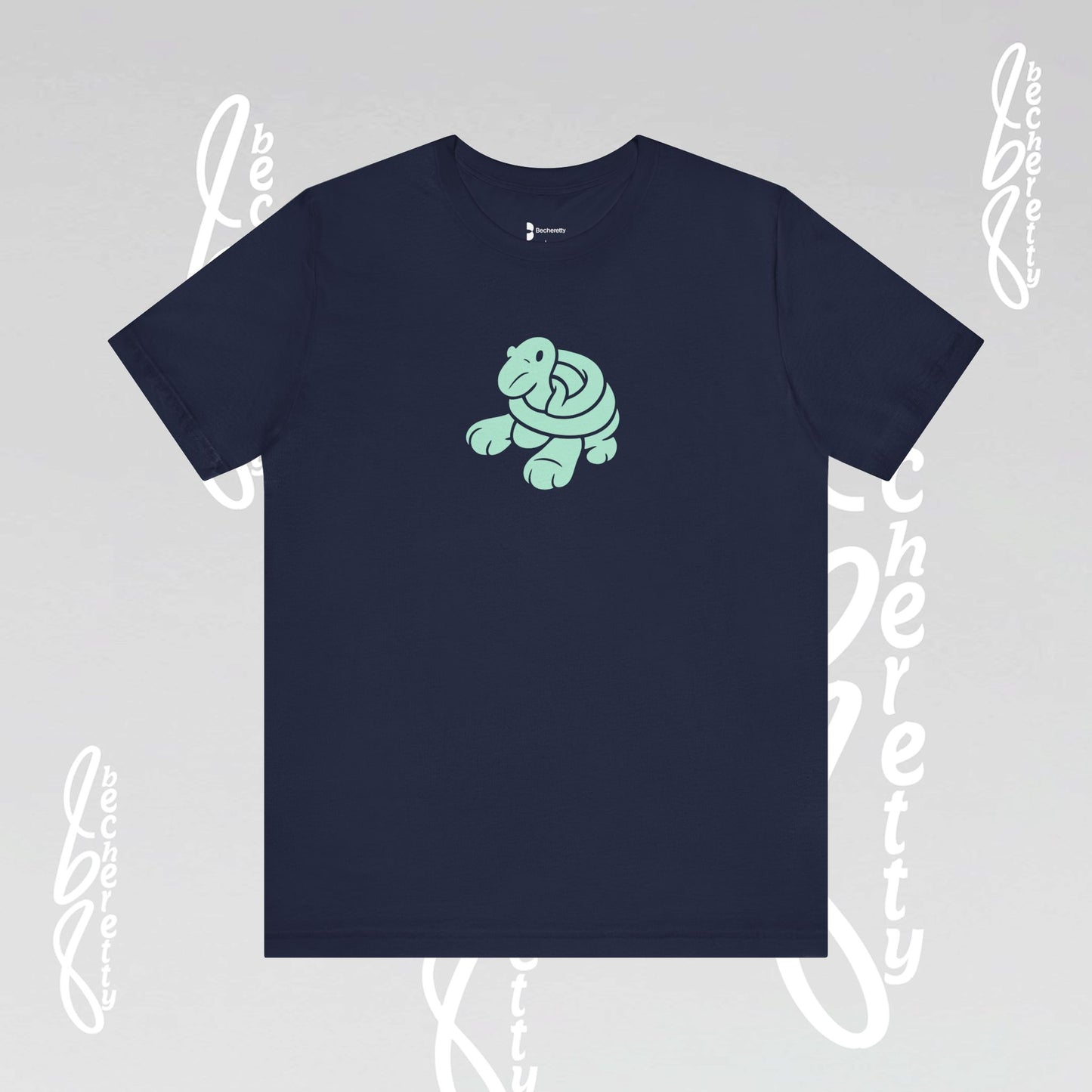 Turtle Tee - Inspired by a child's plasticine sculpture - Becheretty brings his work to life, supporting Autism Awareness and also highlighting his creativity.