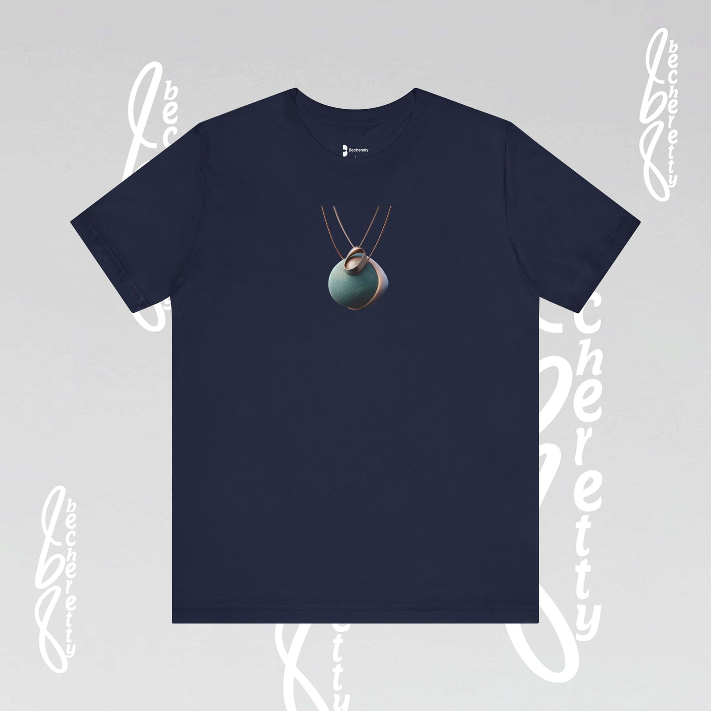 Artistic Necklace Graphic T-Shirt Becheretty - Perfect Women Gift - Style is Yours
