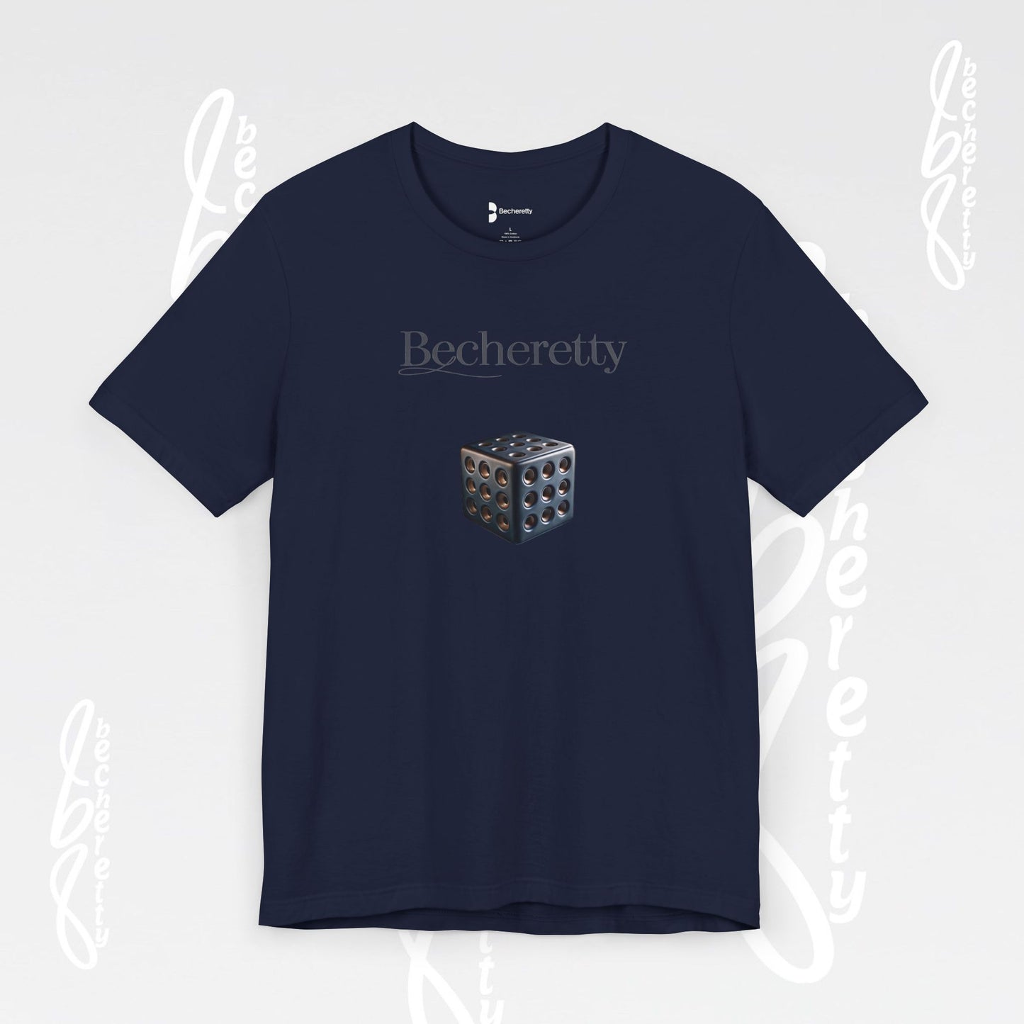 Original Dice 3D Graphic Becheretty - Minimalistic Art Expression - Casual wear - Gamers Gift
