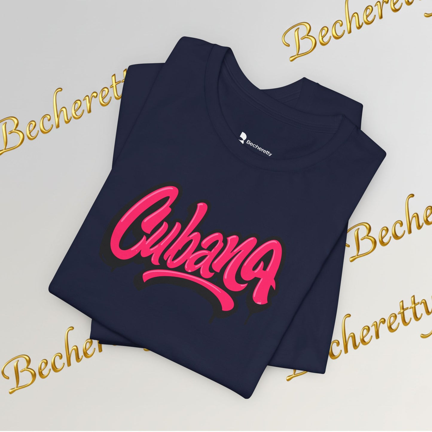 Graphic Tee "Cubana" Art Minimalist Becheretty - T-shirt that expresses confidence - Casual Wear