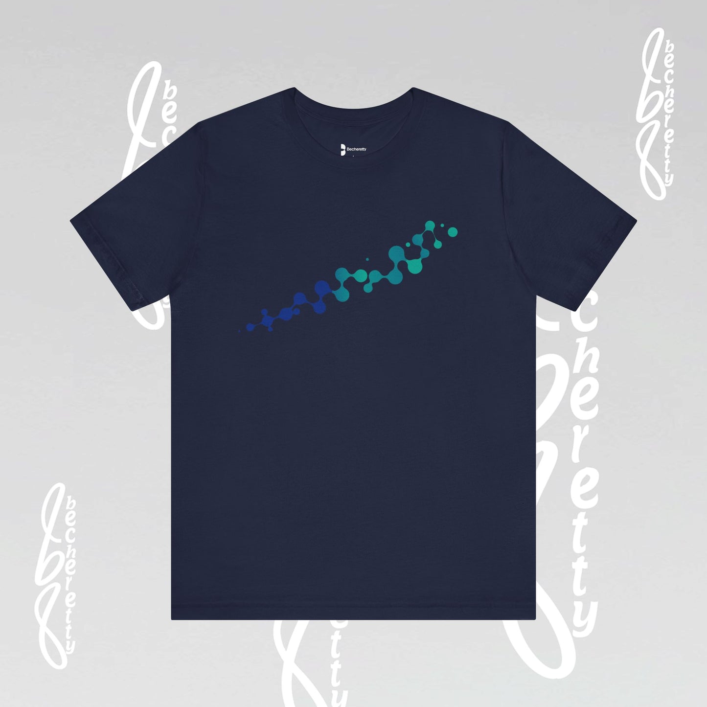 Abstract Graphic Tee - Supporting Autism Awareness - Becheretty design. Wear it to share the message