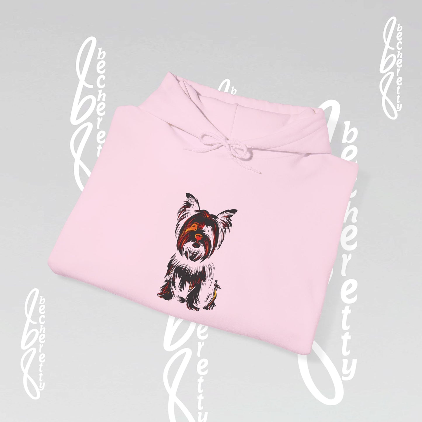 Yorkshire Graphic Hoodie Becheretty - Unisex - A great gift for Yorkie lovers