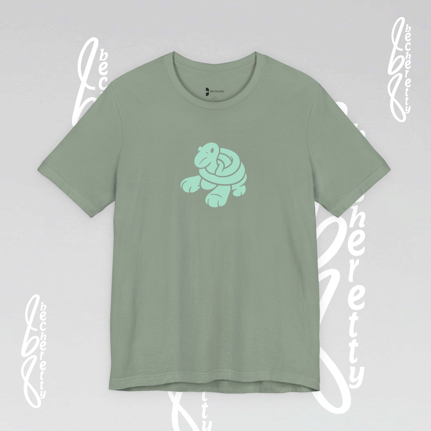 Turtle Tee - Inspired by a child's plasticine sculpture - Becheretty brings his work to life, supporting Autism Awareness and also highlighting his creativity.