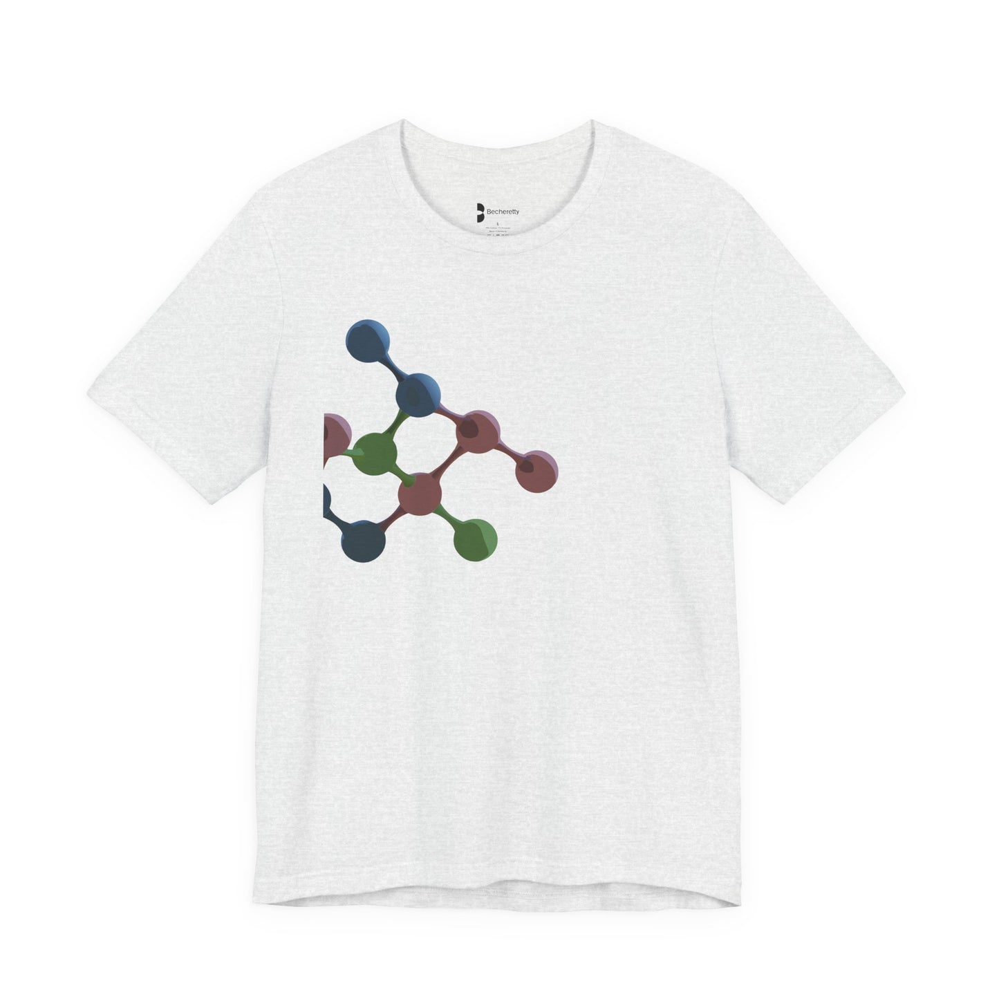 Autism Awareness T-Shirt "Molecule" Minimalist Graphic Becheretty - Style with a statement