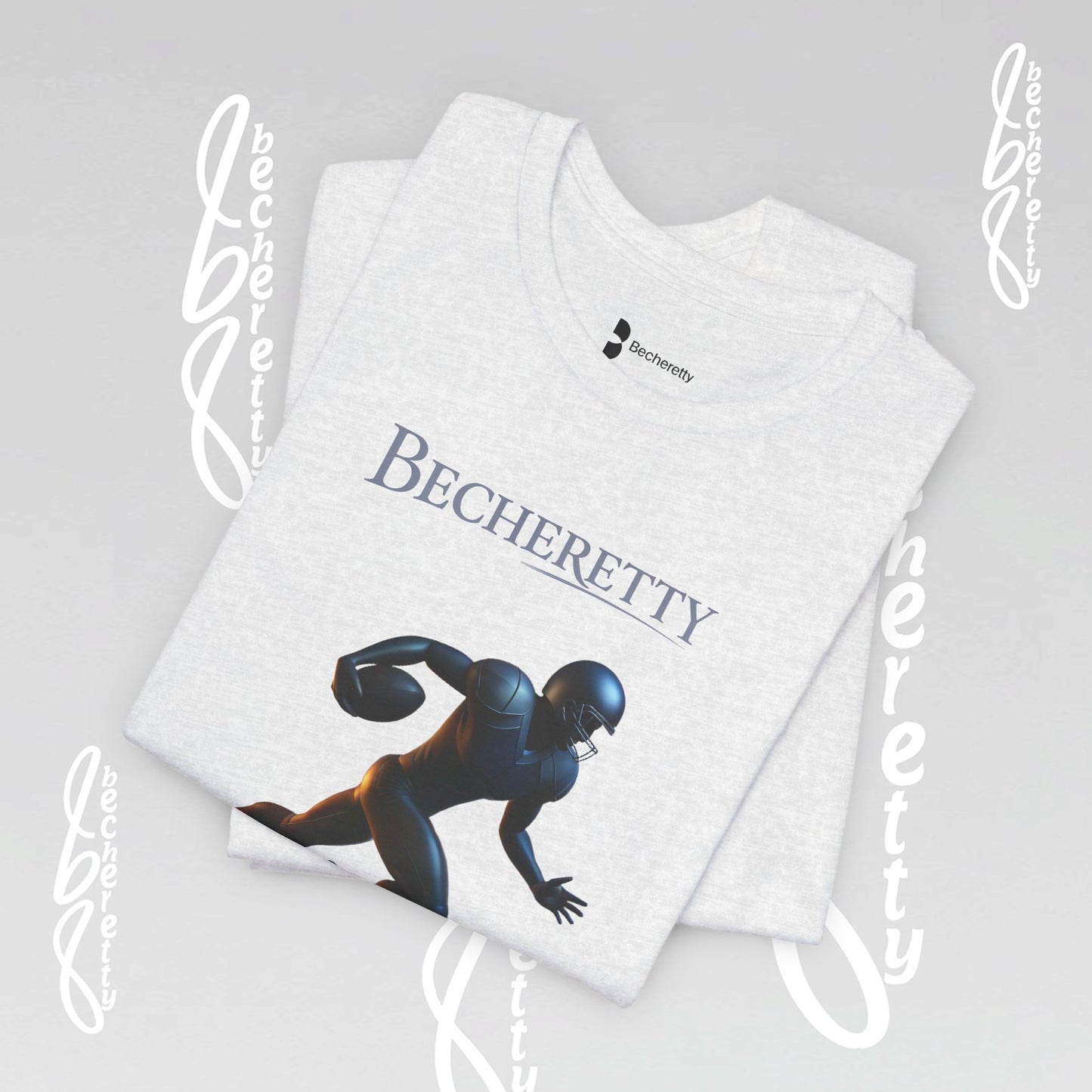 T-Shirt American Football Becheretty - Game Day Outfit - Perfect Gift for Him