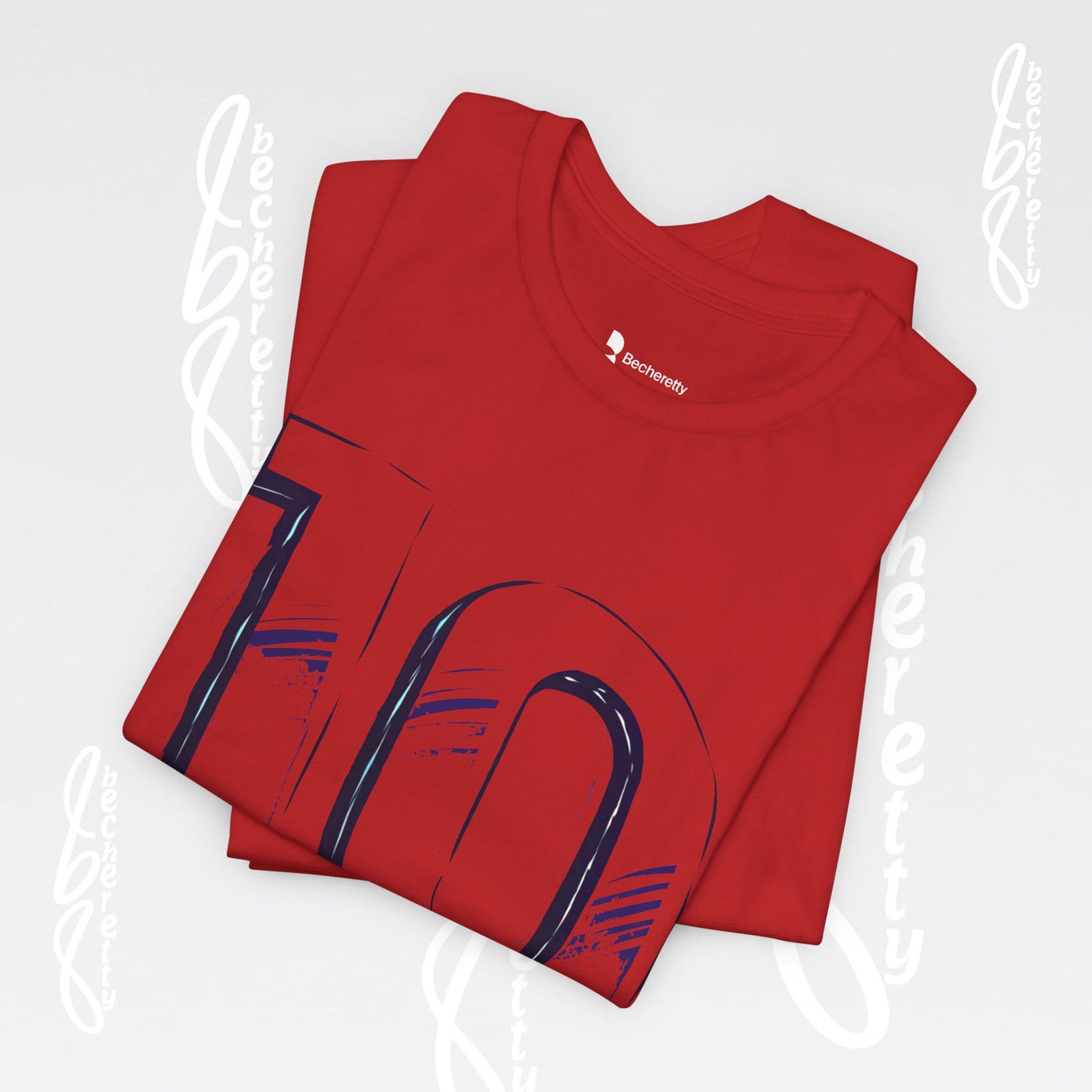 Stylish Unisex Tee - Number 10 - Casual Everyday Wear, Unique Gift Sports Lovers, Becheretty Graphic, Team Spirit