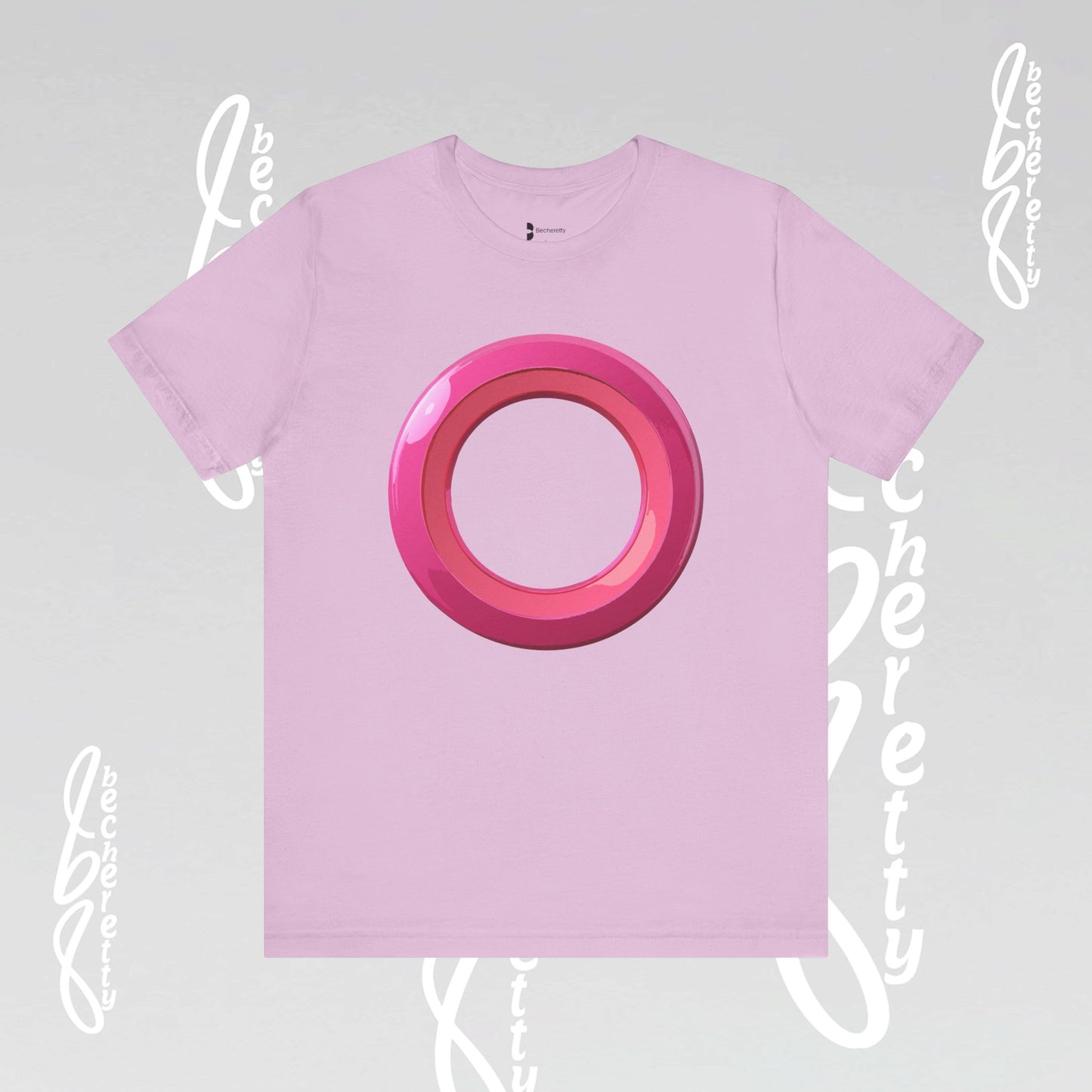 Beach Day - Pink Ring - Becheretty Design - Casual Wear, Gift for Friends, Everyday Style, Summer Fashion