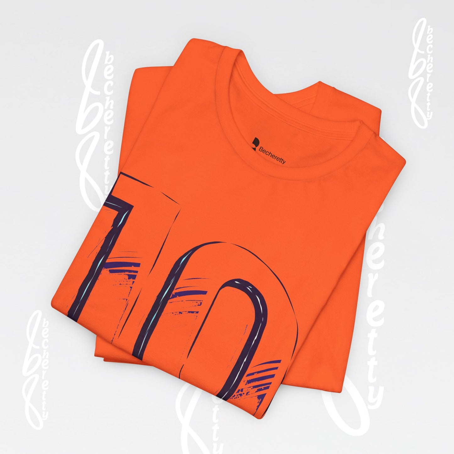 Stylish Unisex Tee - Number 10 - Casual Everyday Wear, Unique Gift Sports Lovers, Becheretty Graphic, Team Spirit