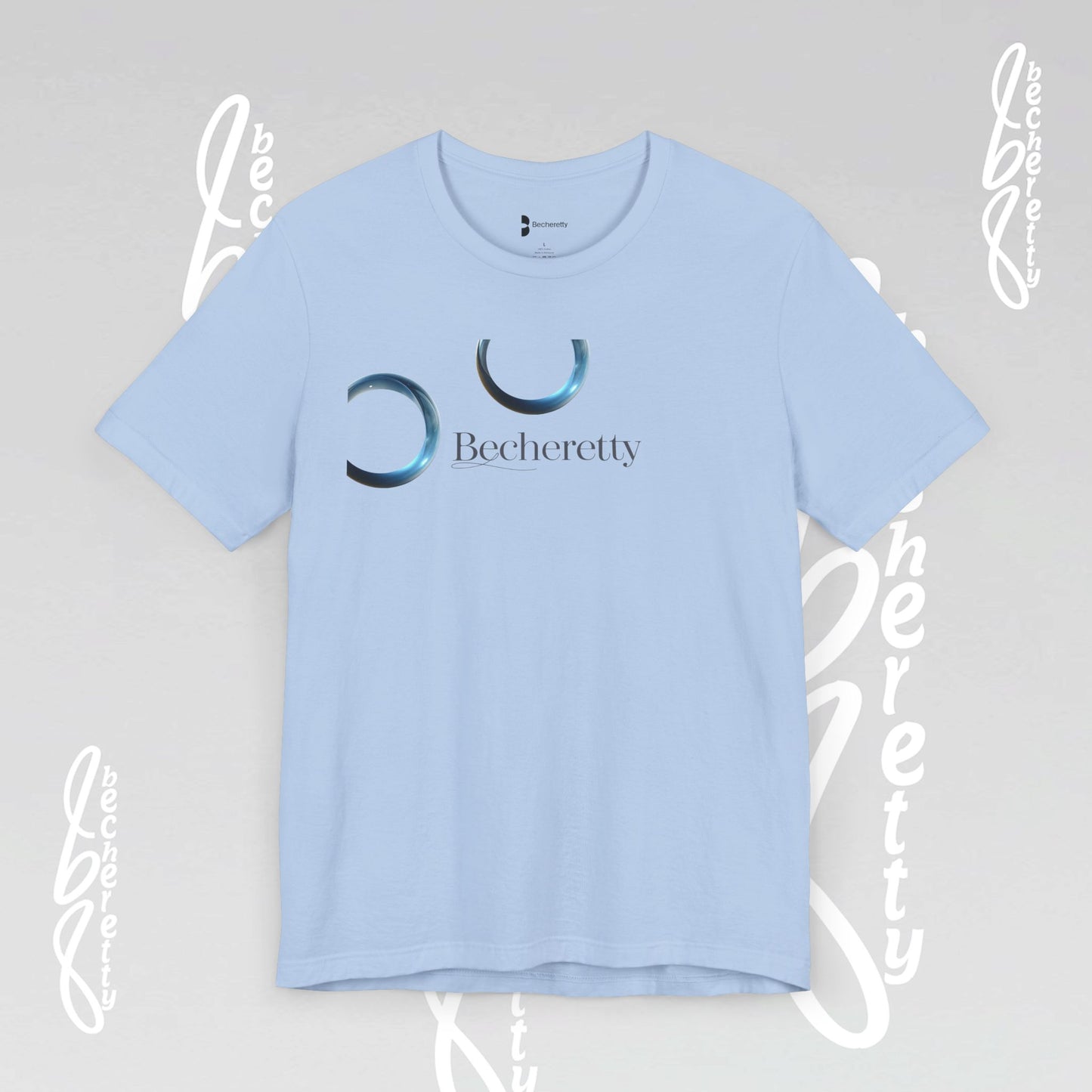 Becheretty Graphic T-Shirt - Broken Vector Line - Casual Wear - Fashion Style