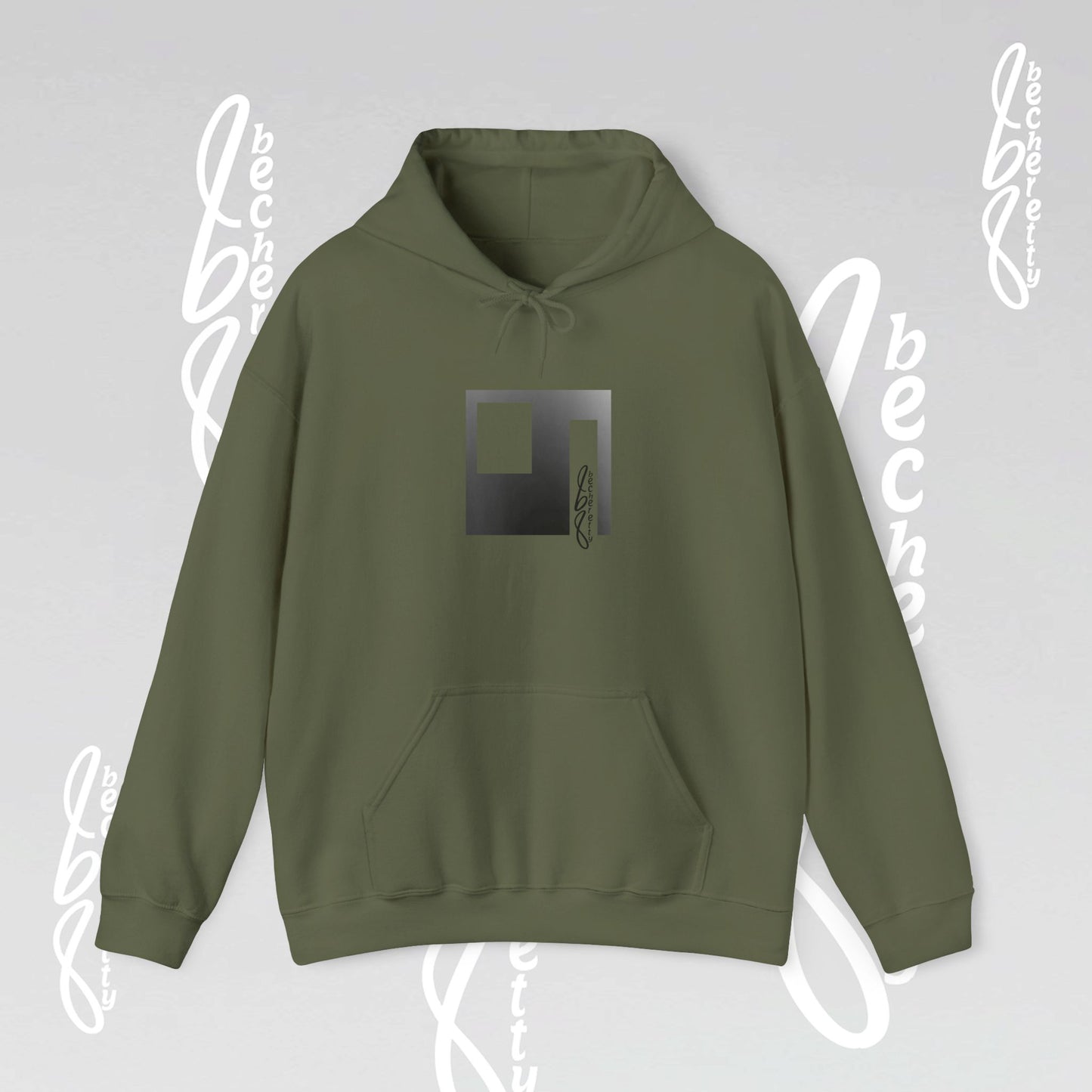 Hoodie Graphic Becheretty - Art Minimalist - Everyday wear - Perfect Gift